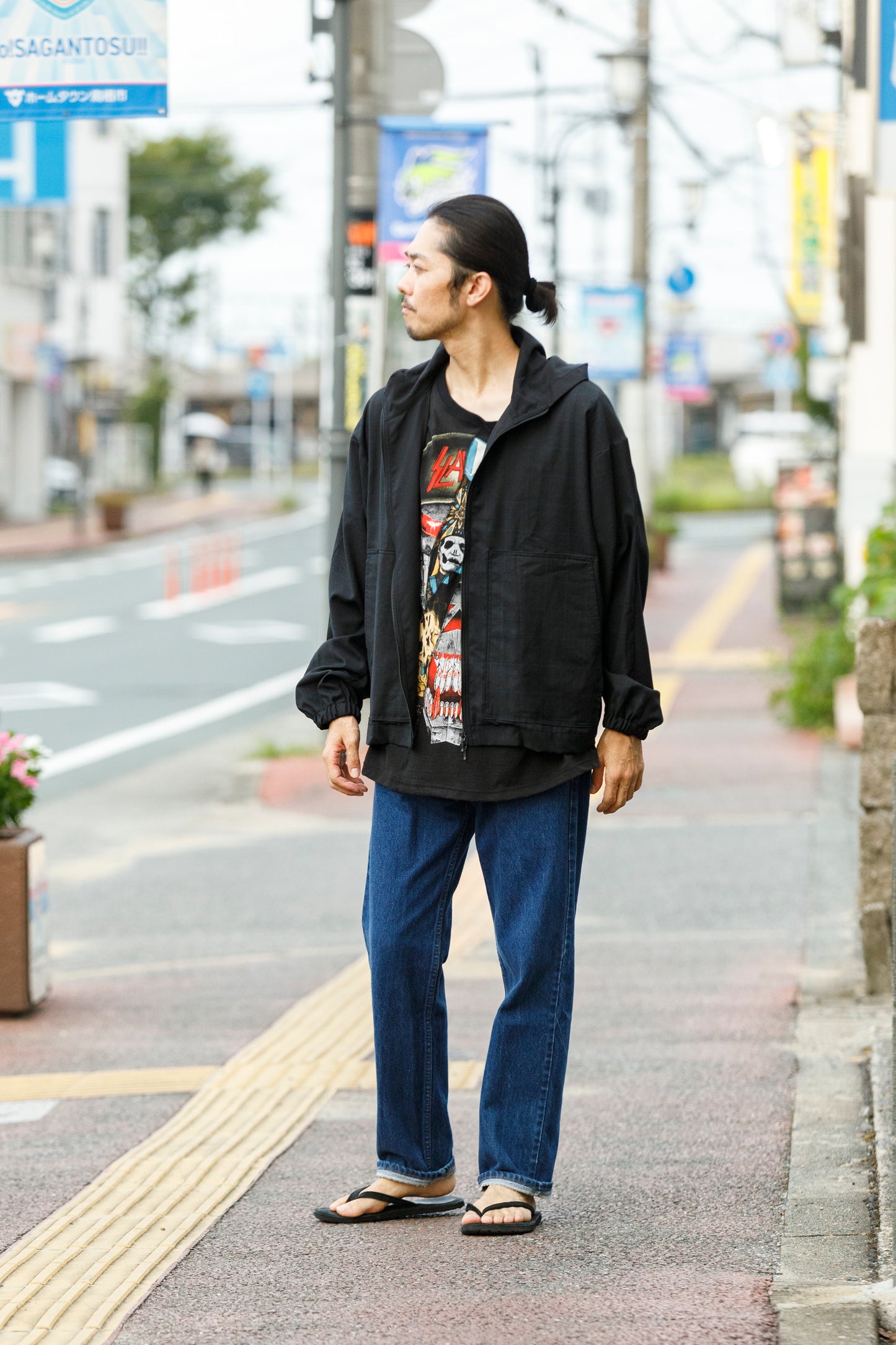 CHANGES / CH5053 Remake Hoodie(Slacks Type)