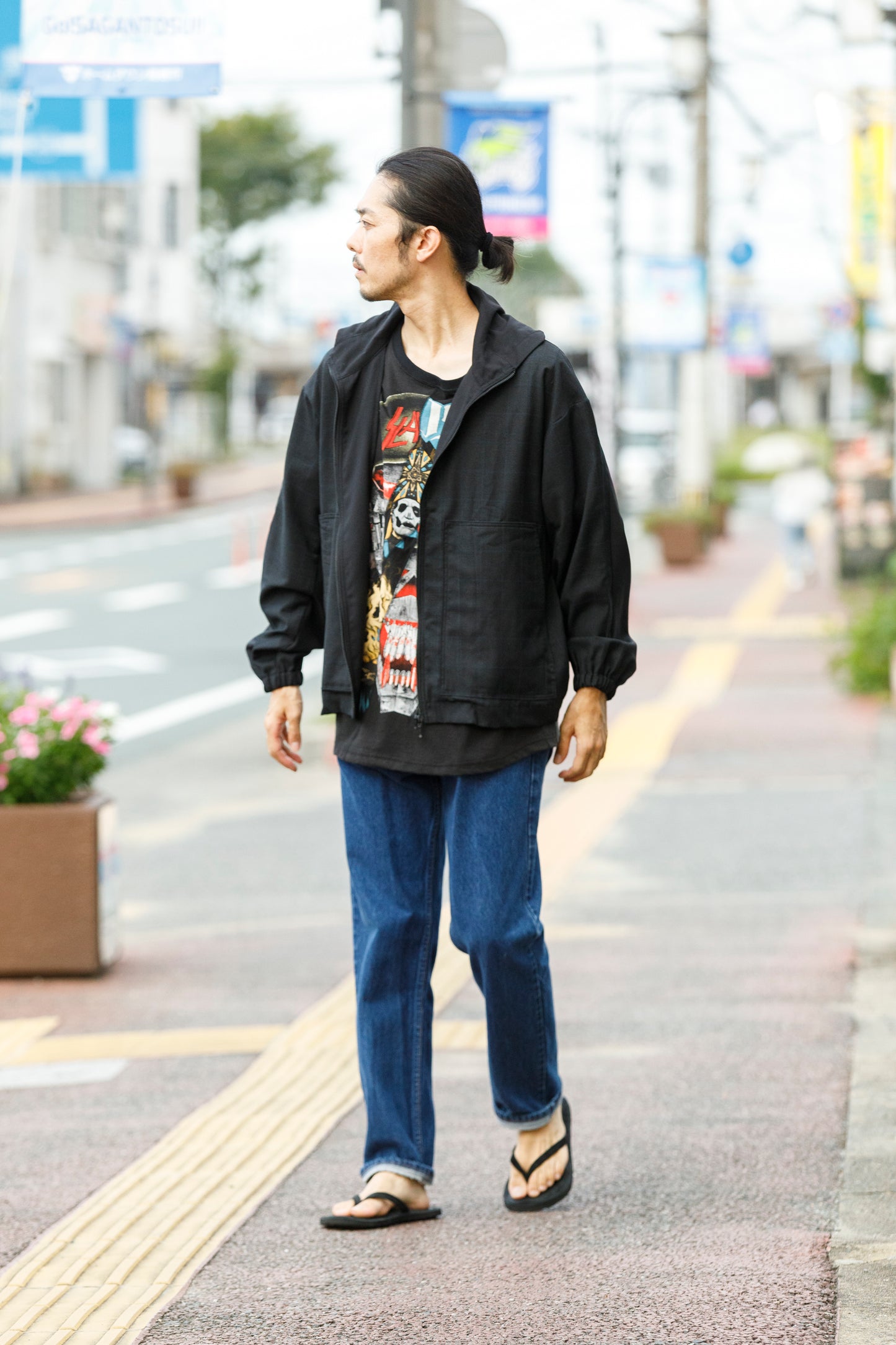 CHANGES / CH5053 Remake Hoodie(Slacks Type)