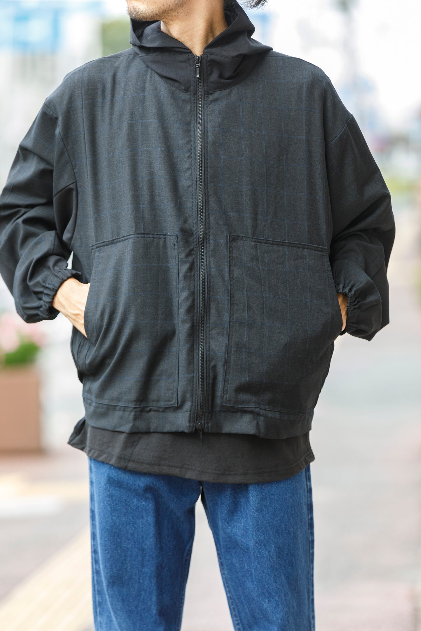 CHANGES / CH5053 Remake Hoodie(Slacks Type)