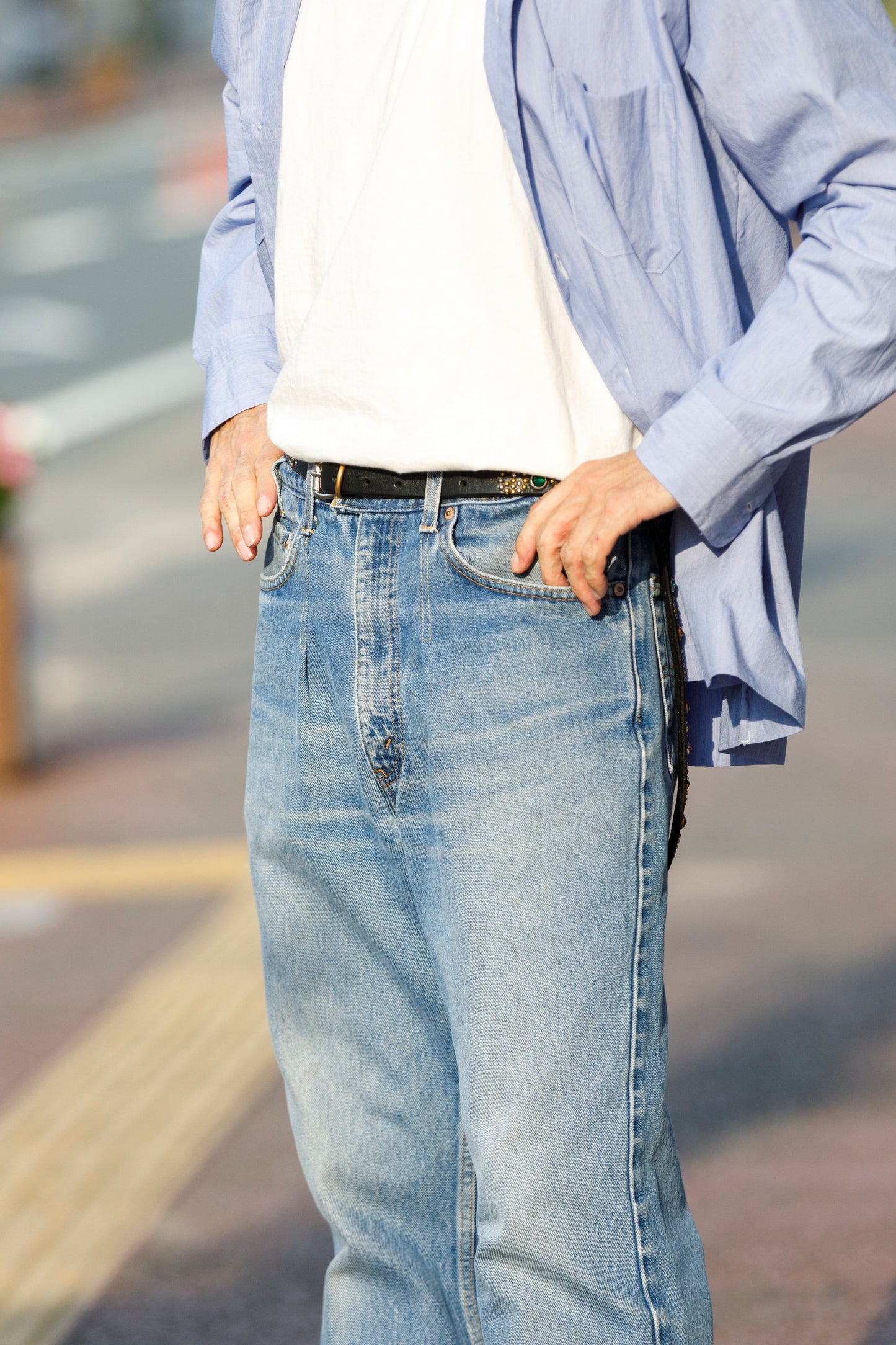 CHANGES / CH4041 Remake Denim Pants - Type A