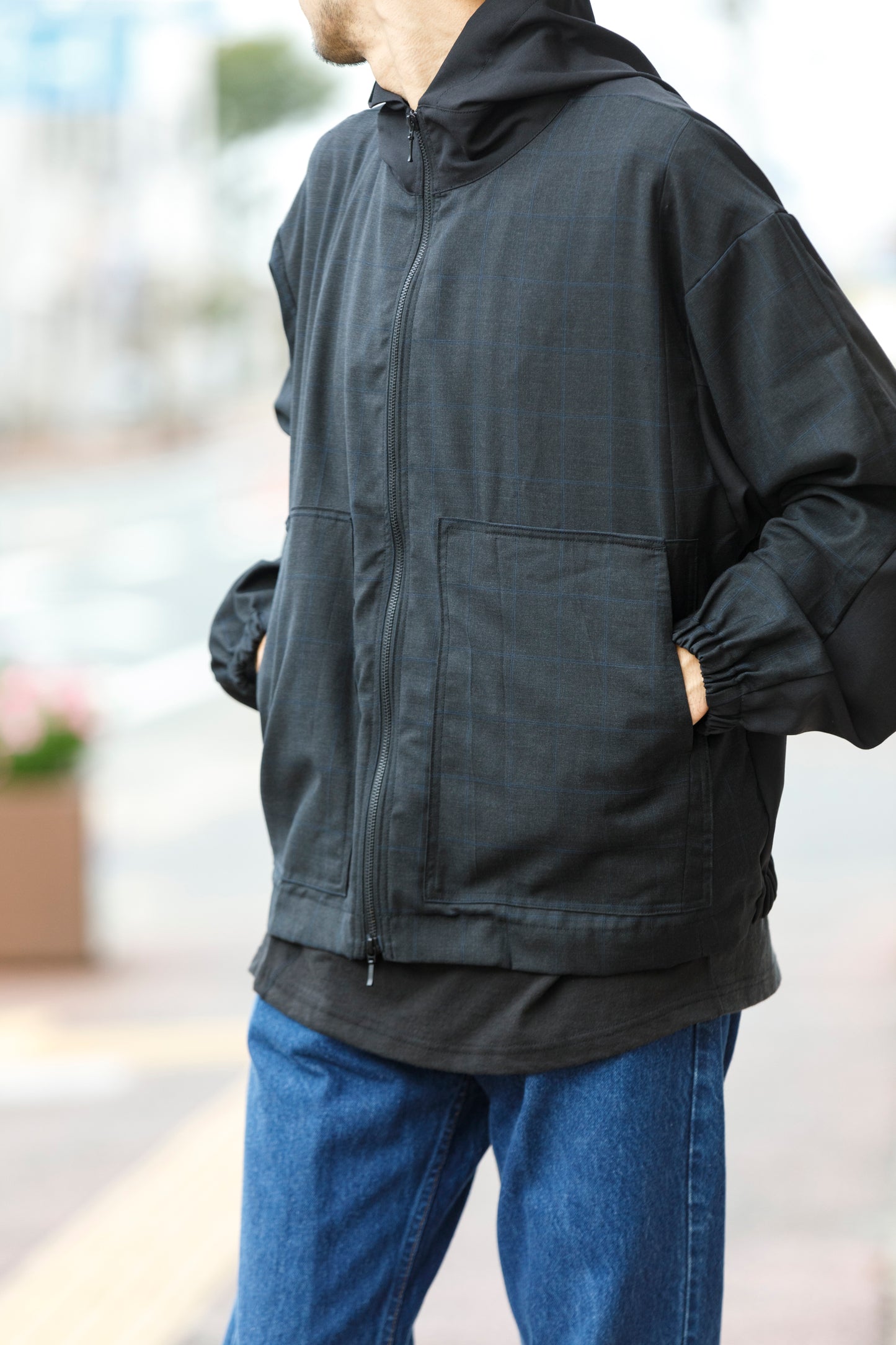 CHANGES / CH5053 Remake Hoodie(Slacks Type)