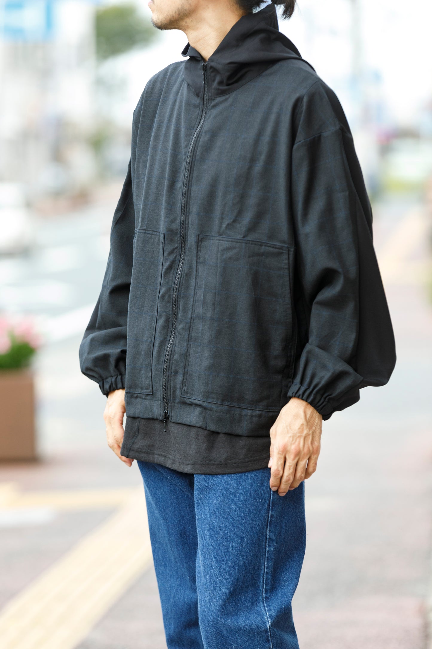 CHANGES / CH5053 Remake Hoodie(Slacks Type)