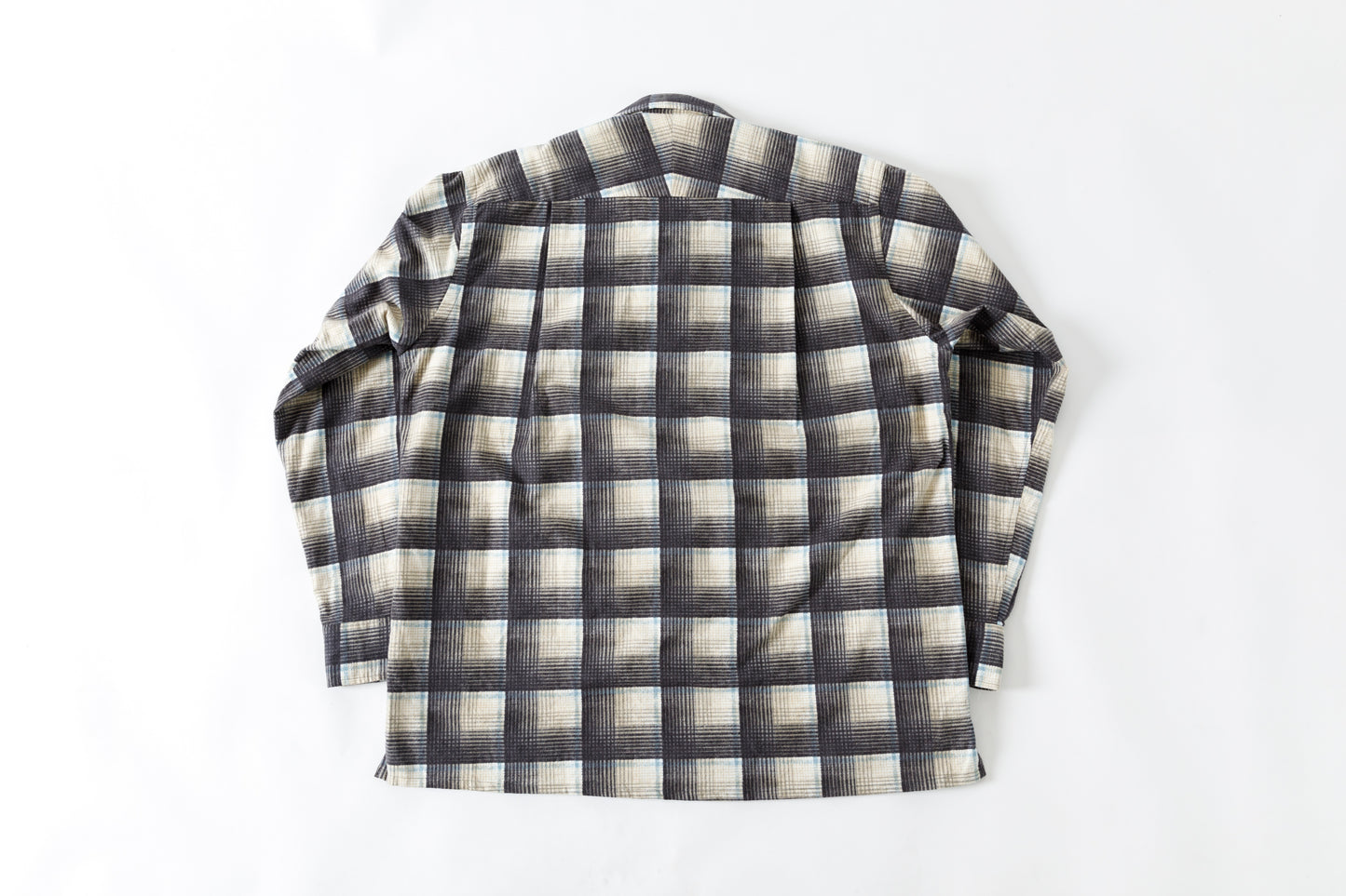 MOJITO / ABSHINTH SHIRT_cotton flannel plaid - Gray