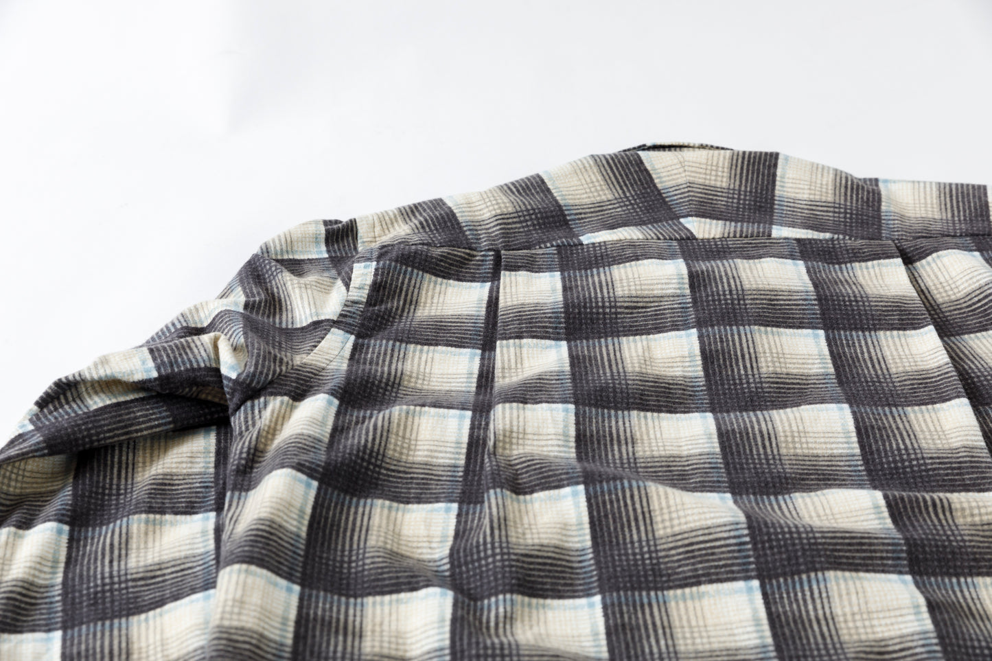 MOJITO / ABSHINTH SHIRT_cotton flannel plaid - Gray
