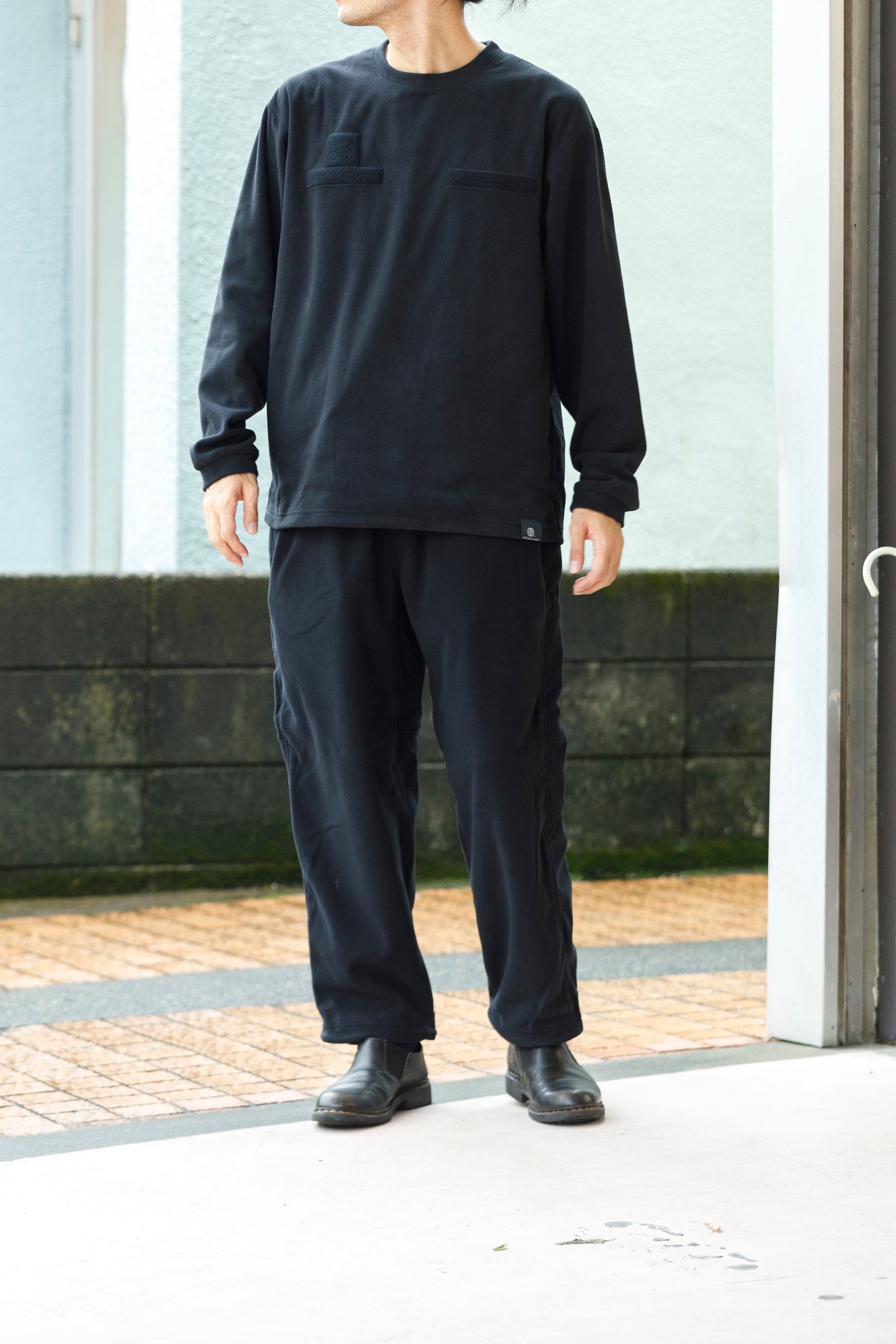 MOUT RECON TAILOR / MT1808 MOUT LIGHT THERMAL CREW NECK - Black