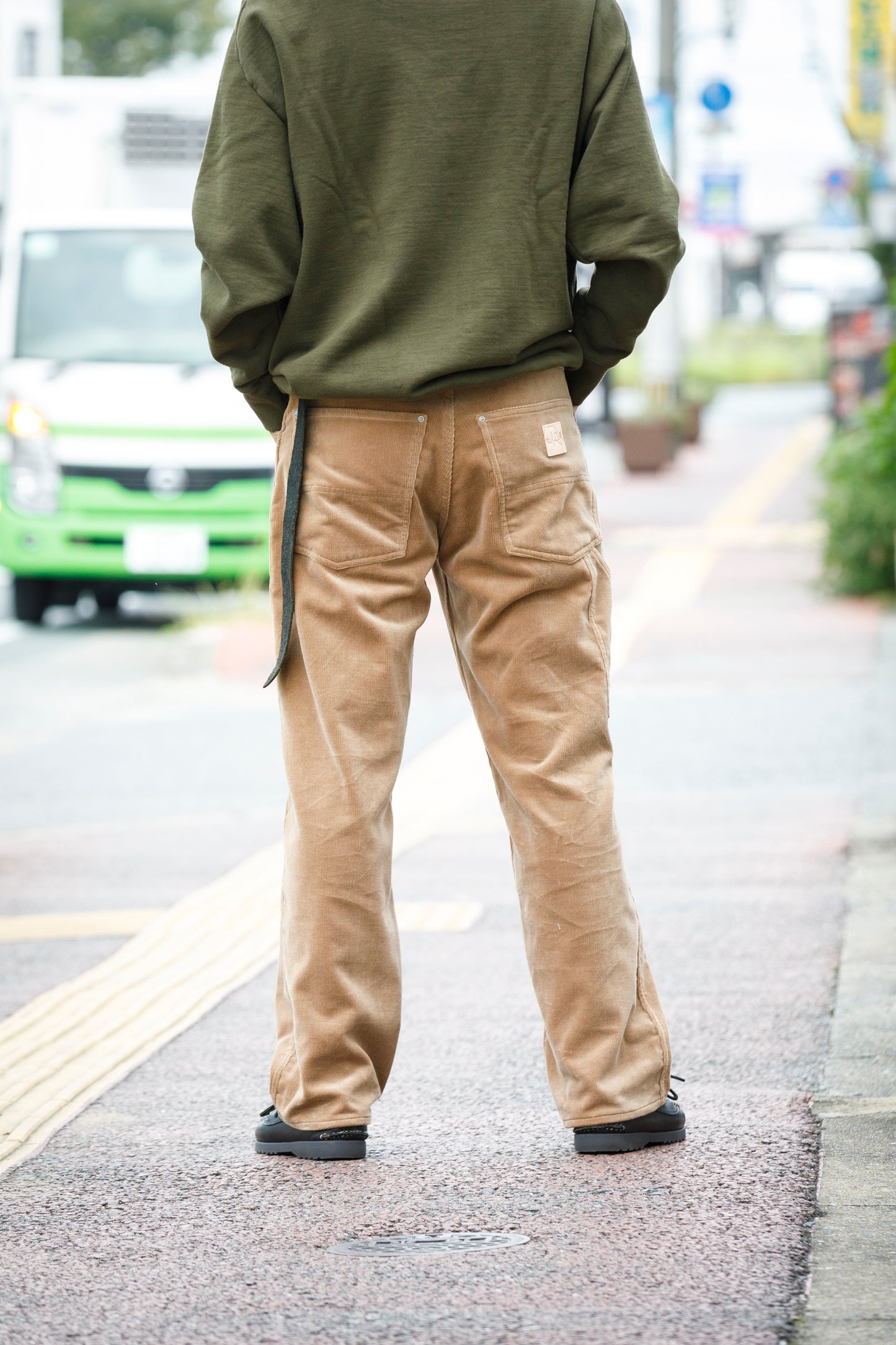 Willow Pants P-035_Beige Corduroy