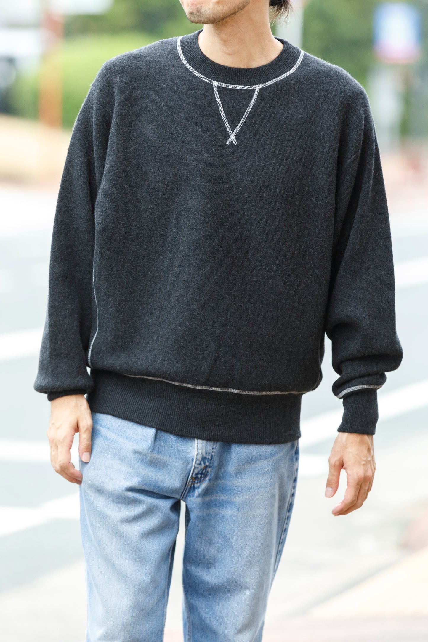MEIAS / PURE CASHMERE SWEAT PO - Chacoal