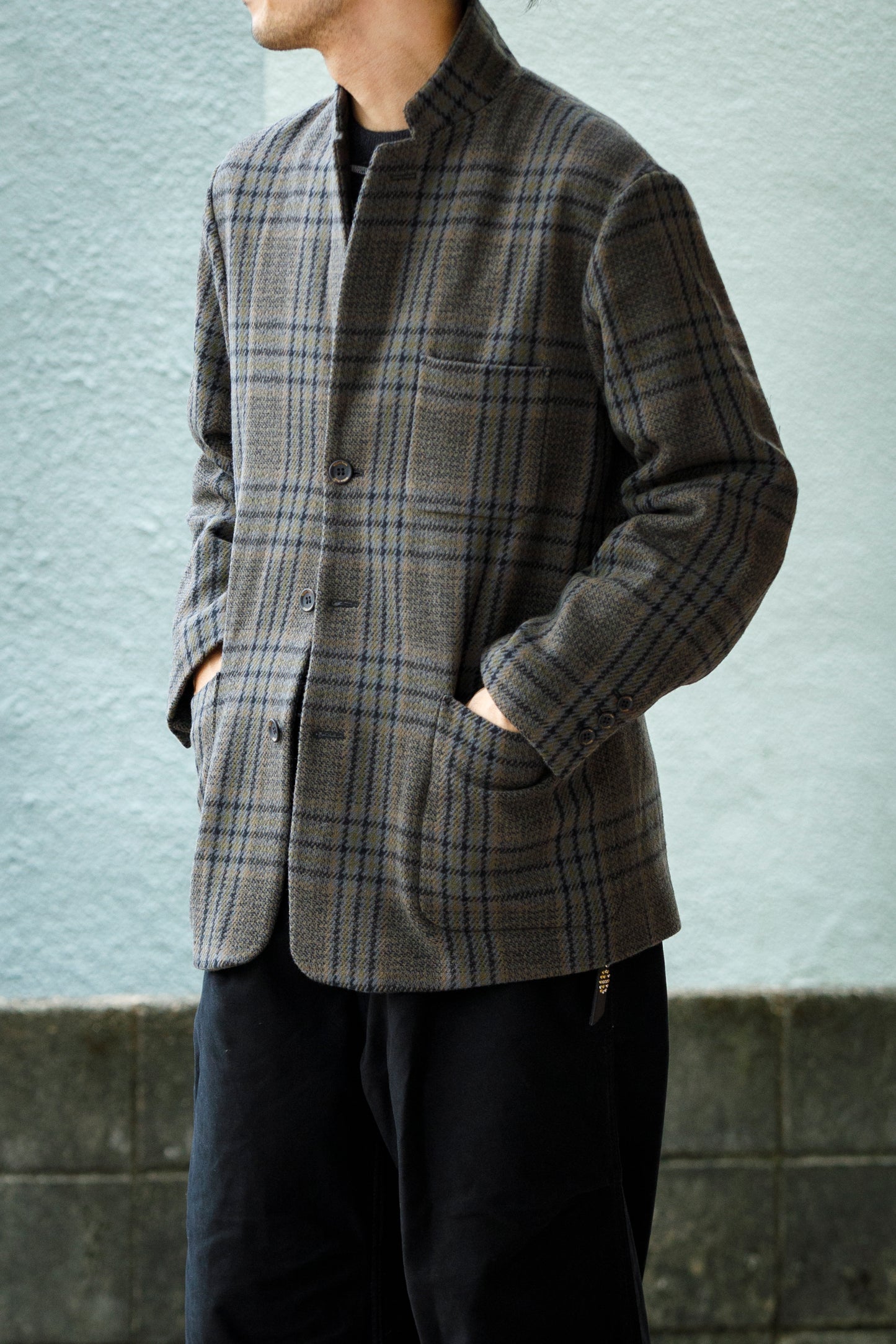 Willow Pants P-032 - Grey Check