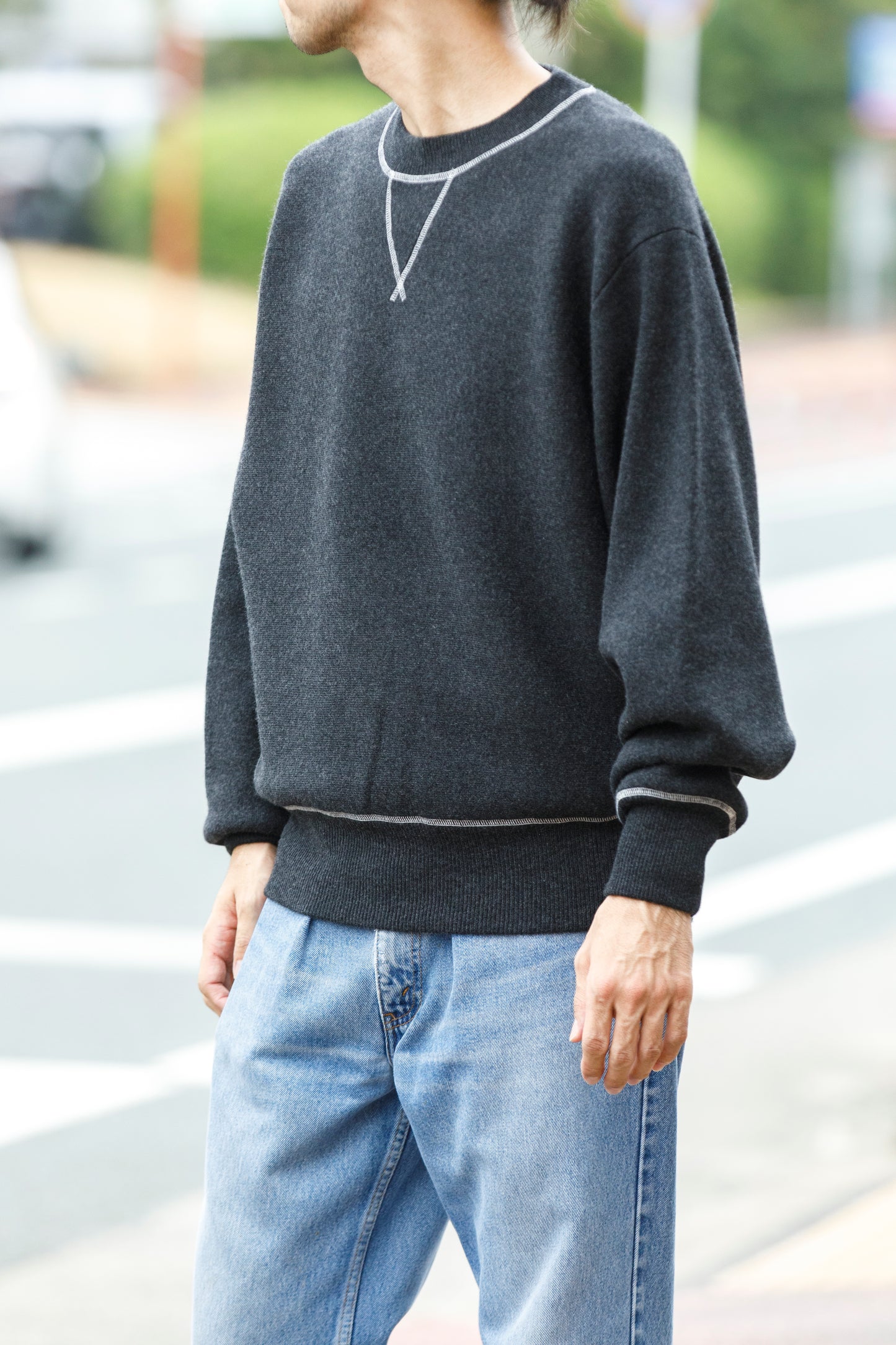 MEIAS / PURE CASHMERE SWEAT PO - Chacoal