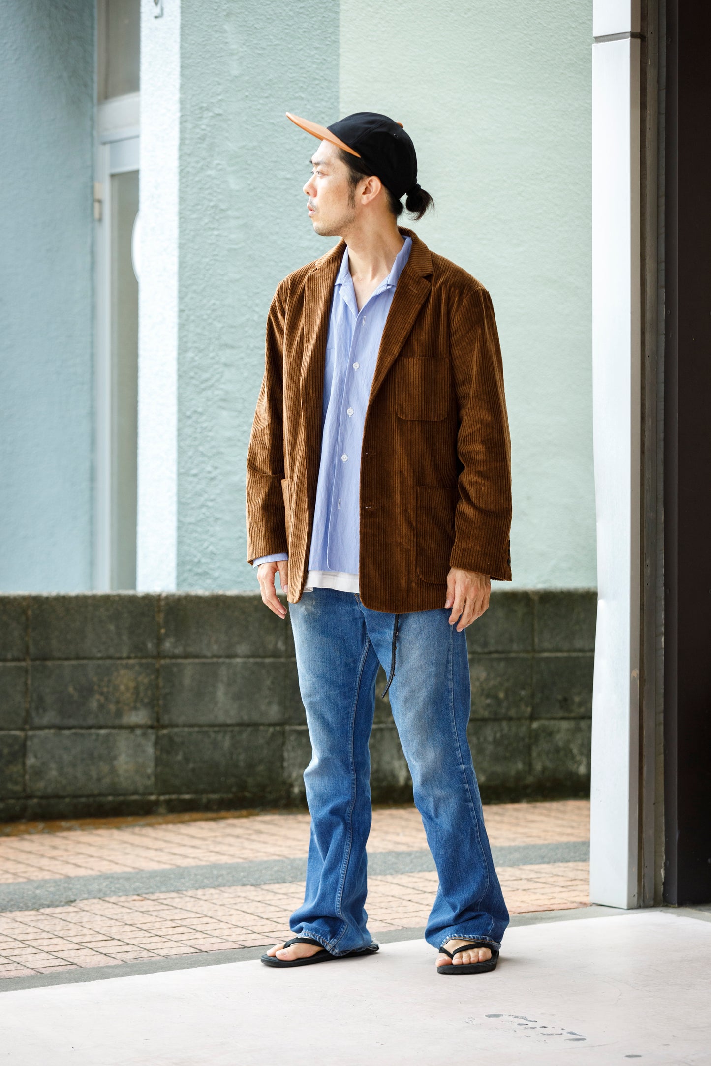 Willow Pants P-032 - Brown Corduroy