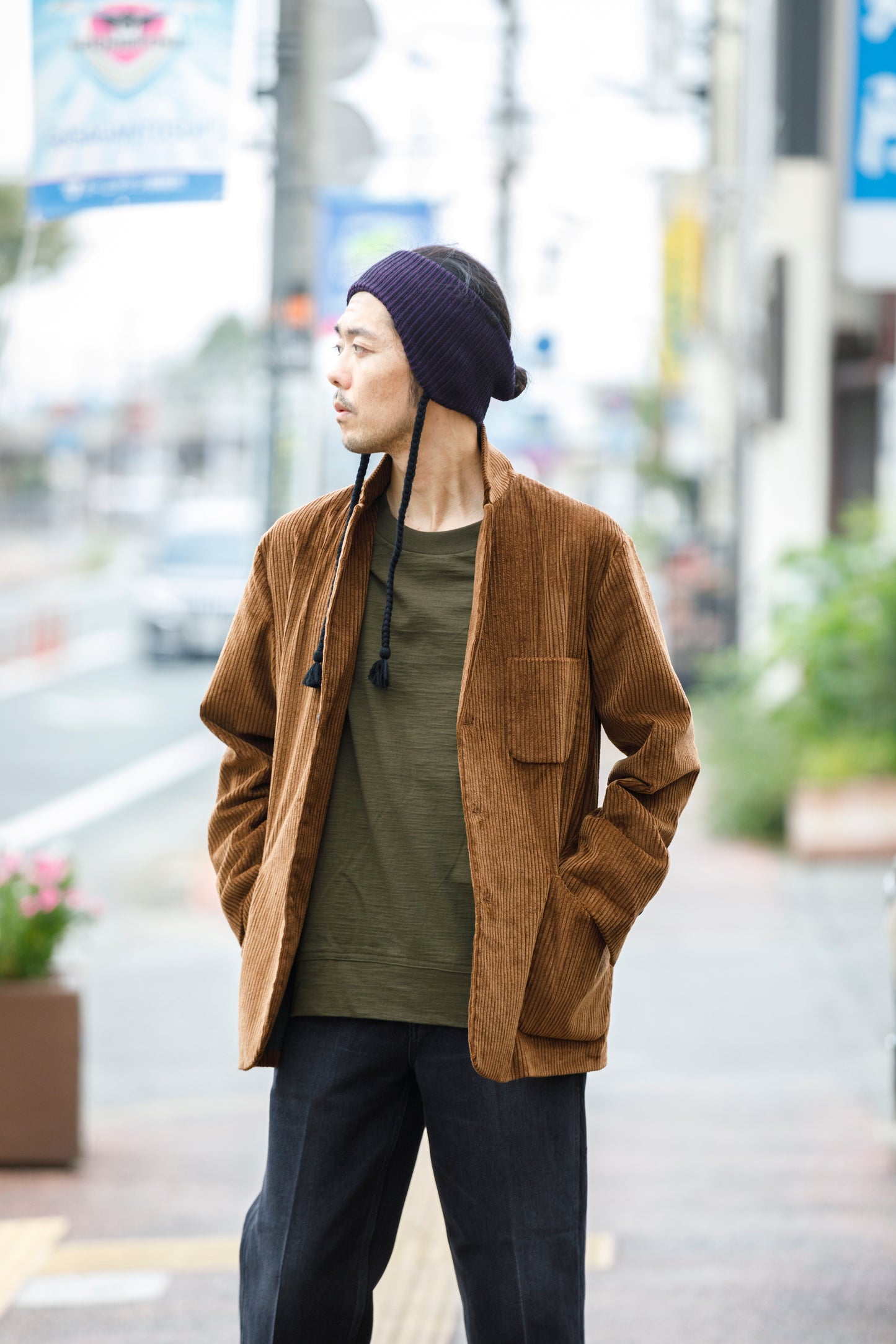 Willow Pants P-032 - Brown Corduroy