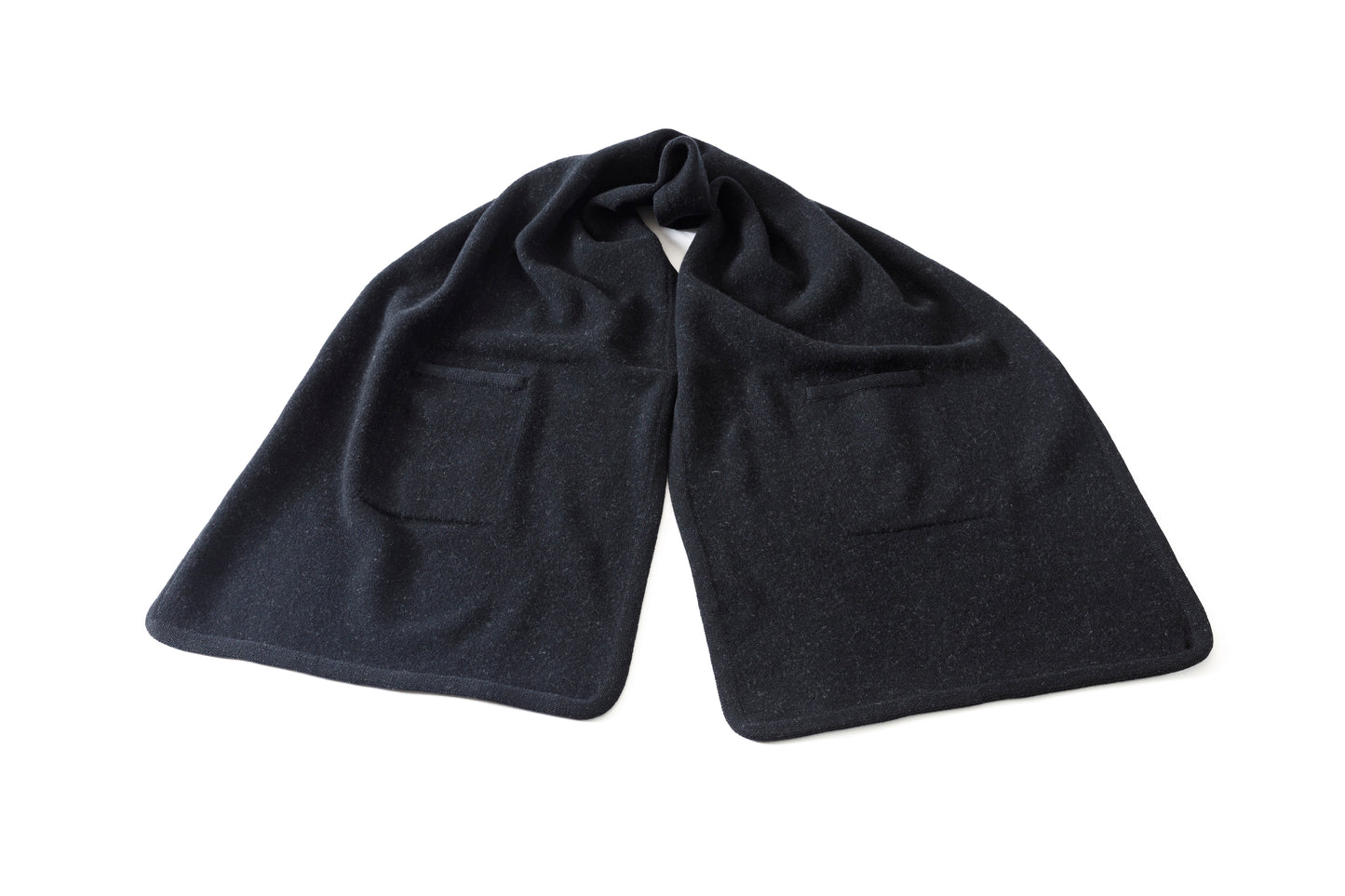 Nikki ESSENTIAL PIECE / Felting Wool Over Stole - Chacoal