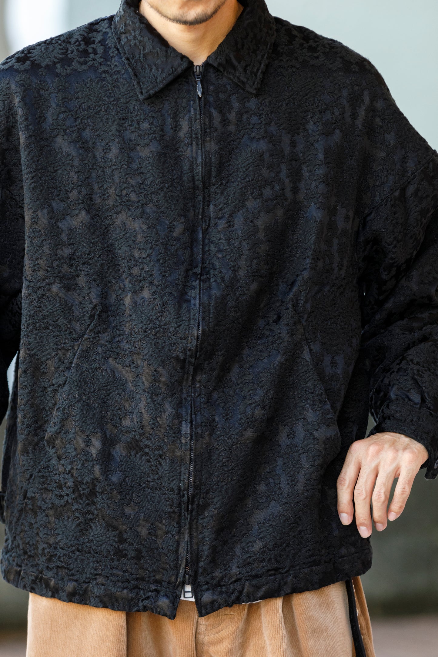 CHANGES / CH5056 Remake Coach Jacket - Black
