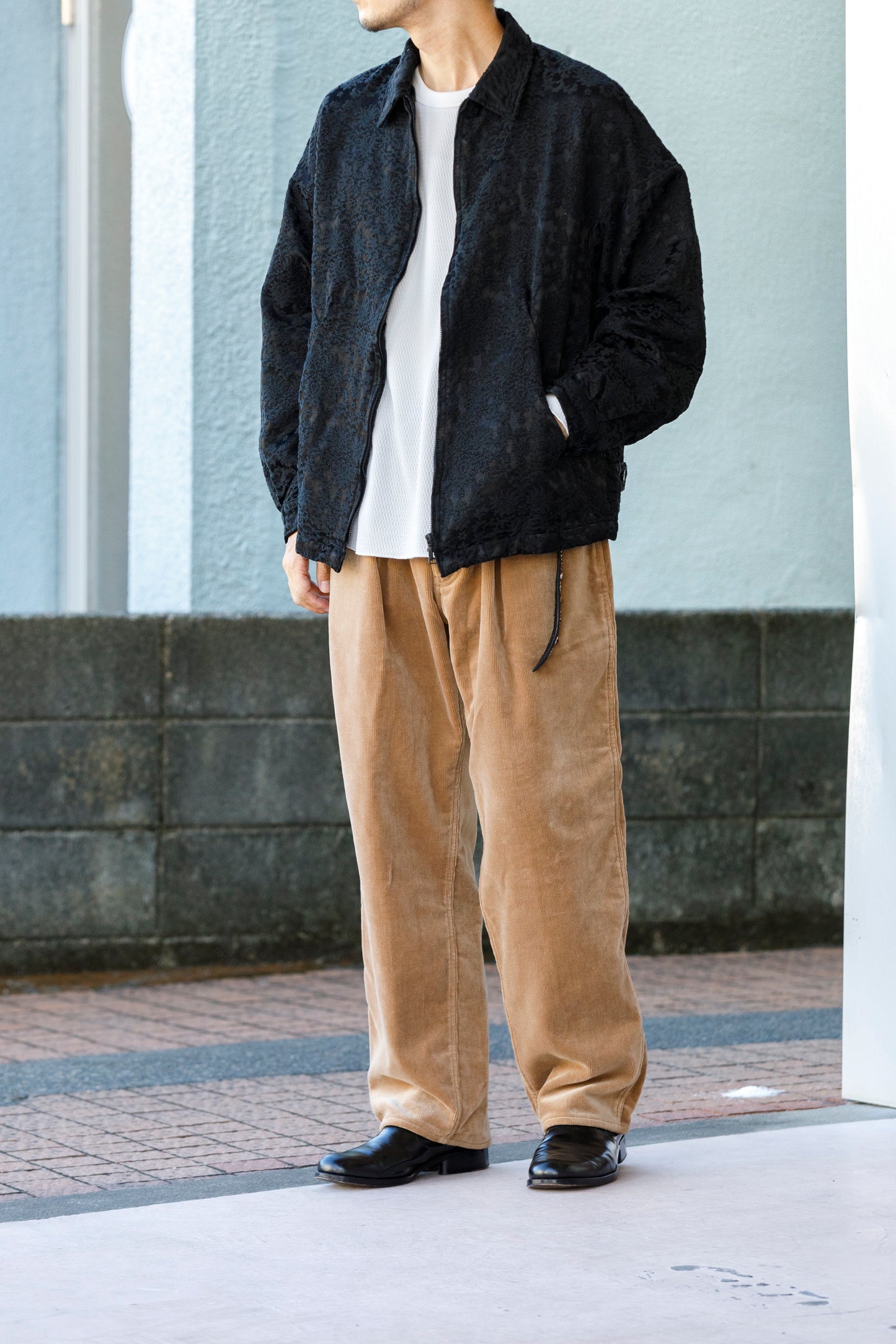 CHANGES / CH5056 Remake Coach Jacket - Black