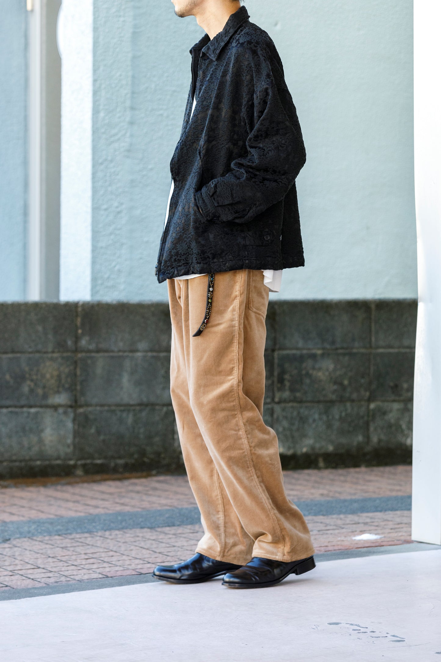 CHANGES / CH5056 Remake Coach Jacket - Black