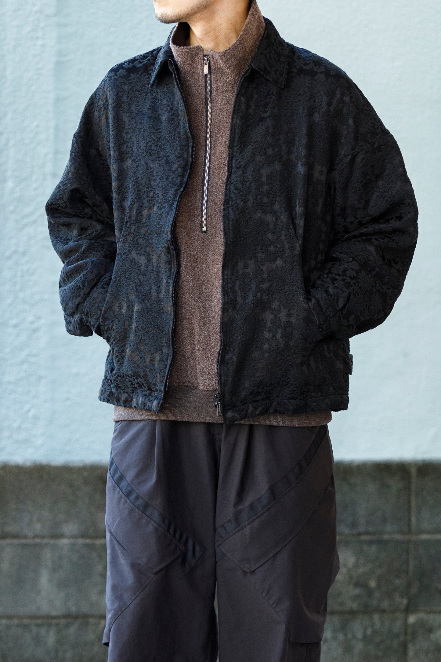 CHANGES / CH5056 Remake Coach Jacket - Black