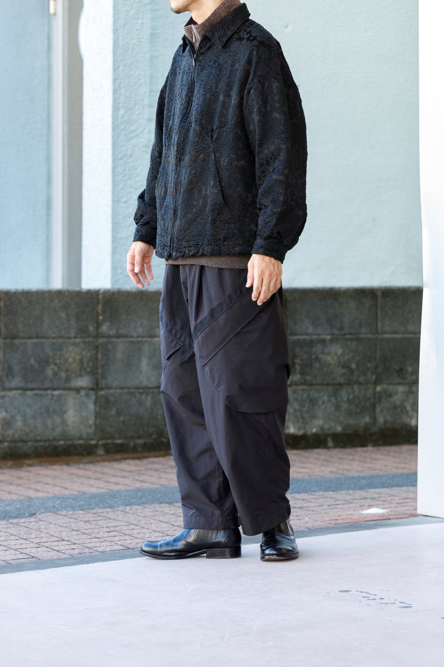 CHANGES / CH5056 Remake Coach Jacket - Black