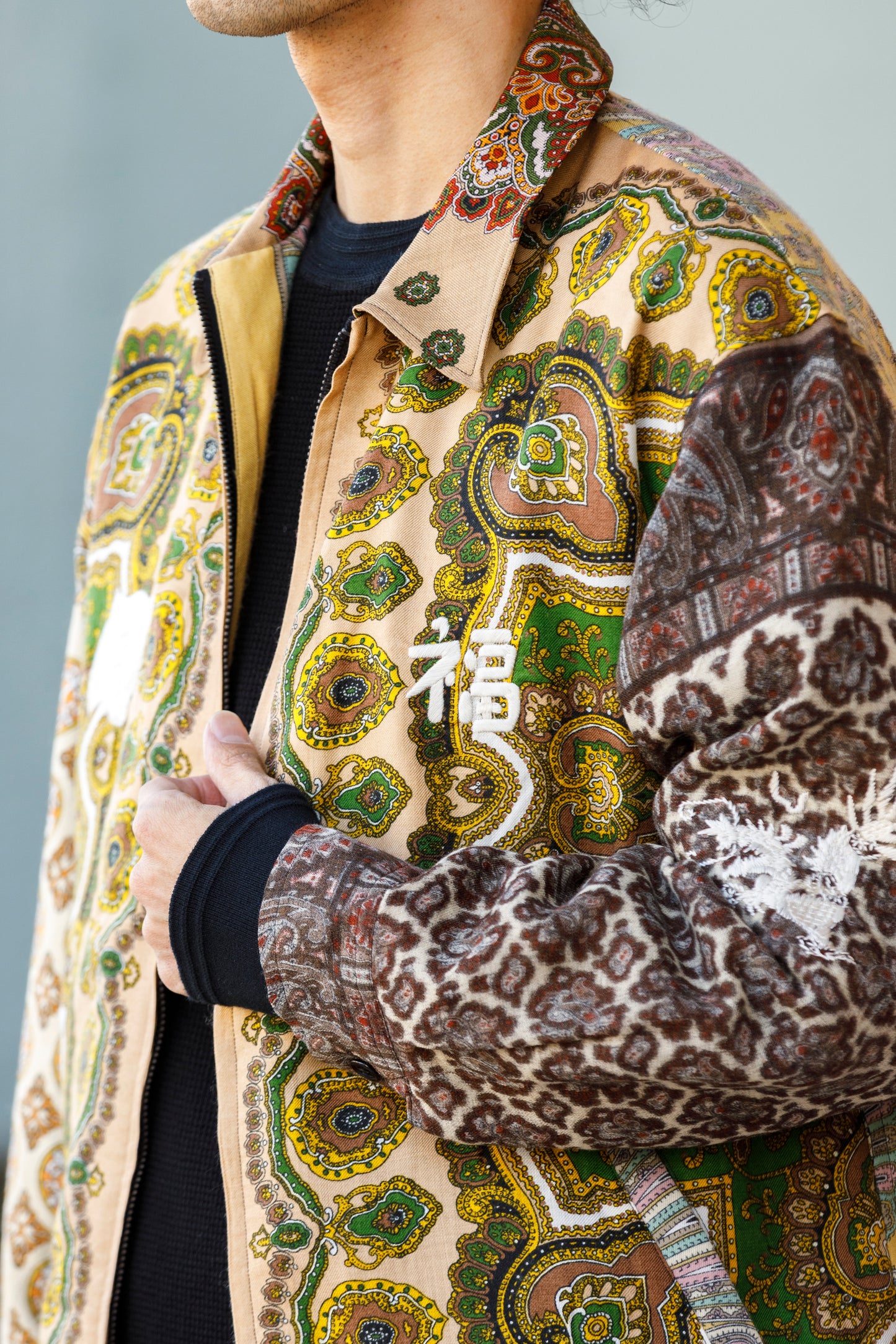 ink / TYROLEAN VIETNAM JACKET(WARM) - Size M