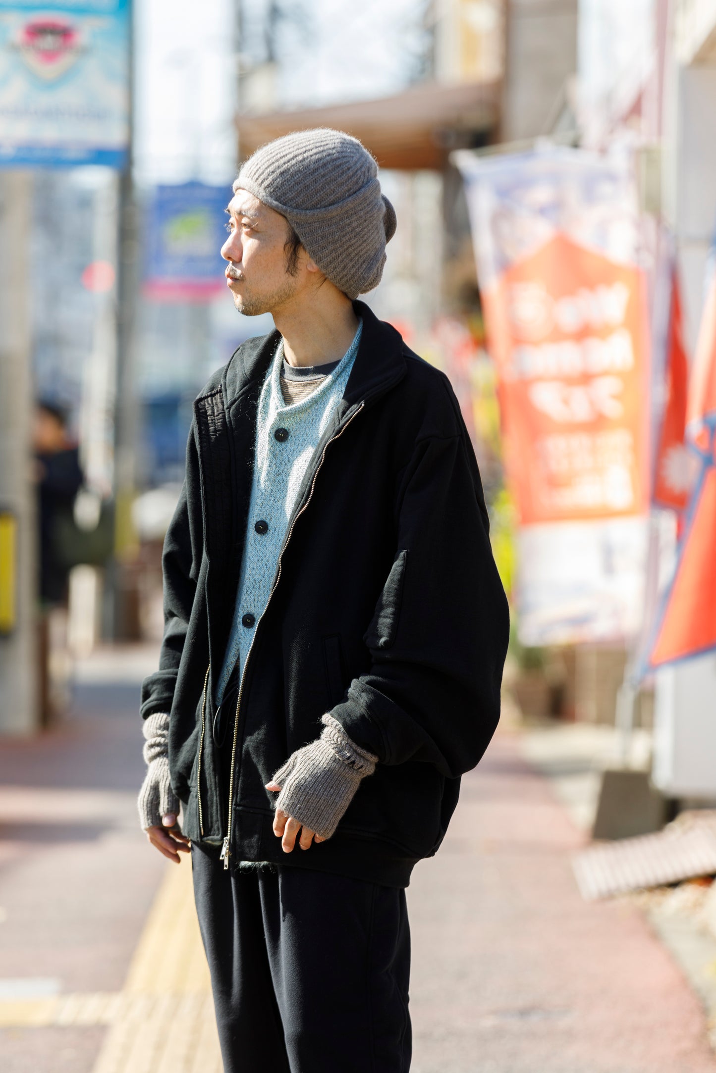 NIkki ESSENTIAL PIECE / ALL Yak Knit Beanie(unisex) - BEIGE