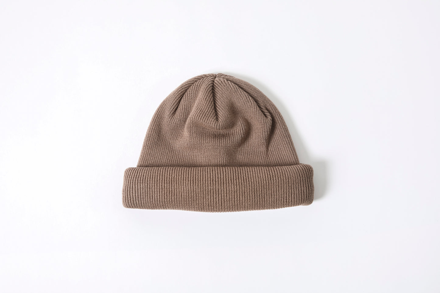 THE FACTORY MADE KNIT ROLL CAP - BLACK/PUPLE/GRAY/D.GREEN/BROWN/MUSTERD【FM775】