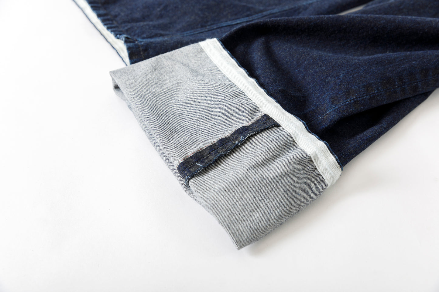 NULABEL / 522-701 URUSHI COATED DENIM TROUSERS - COAL BLACK