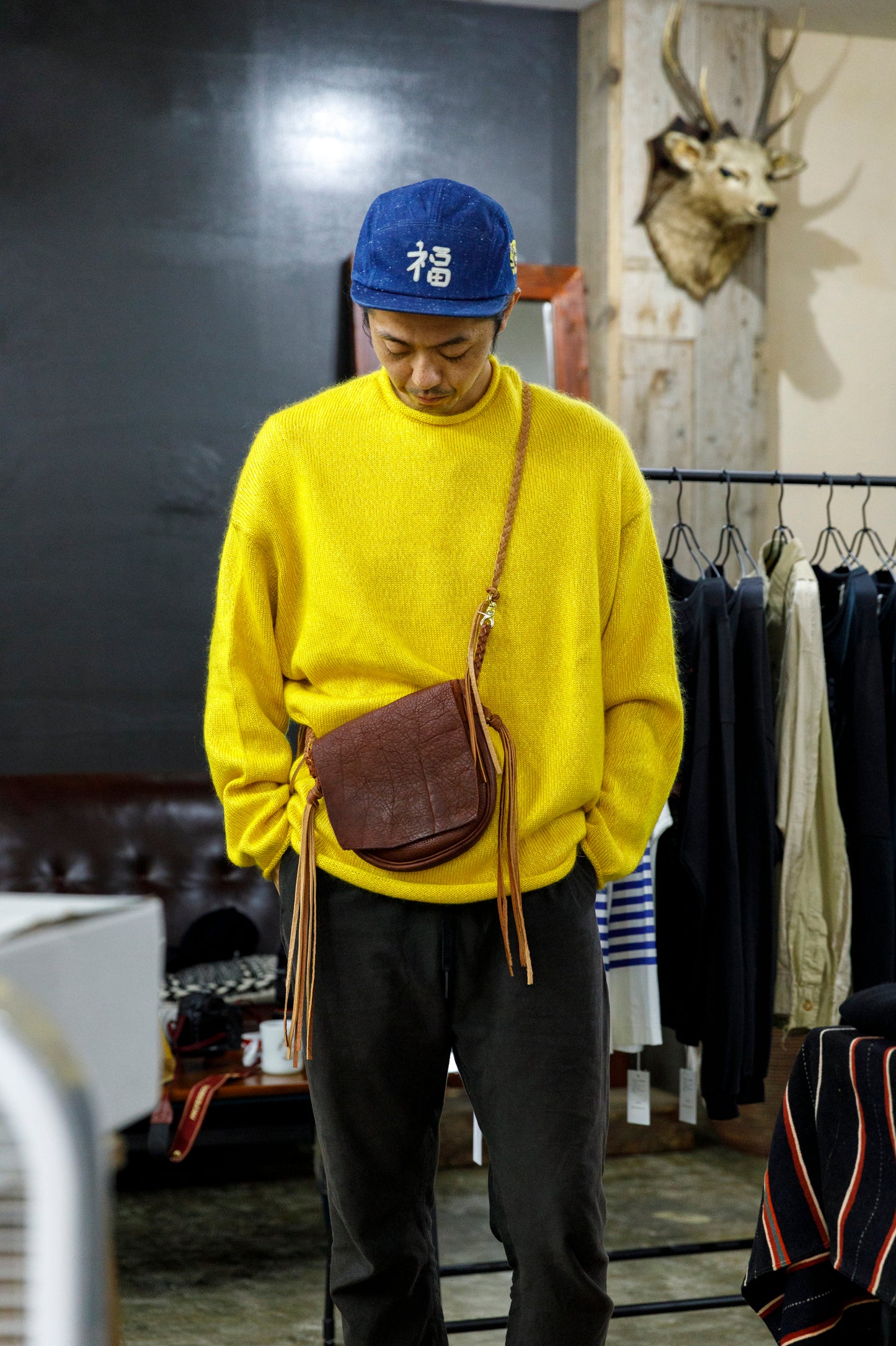 THE FACTORY MADE VIET JET CAP - BLUE【FM525】