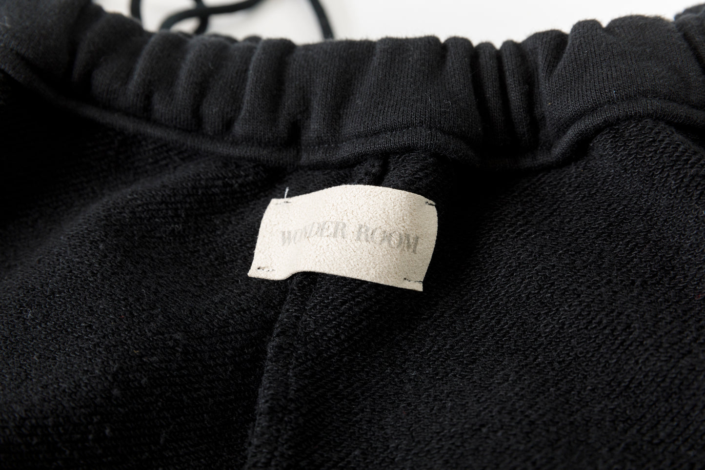 WONDER ROOM WWH-003 "WHALE" Sweat Slacks - Black