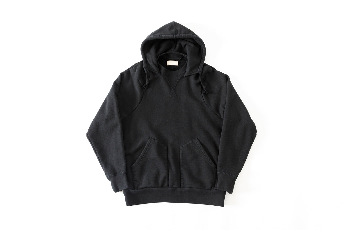 WONDER ROOM WWH-001 "WHALE" Atozuke Hoodie - Black