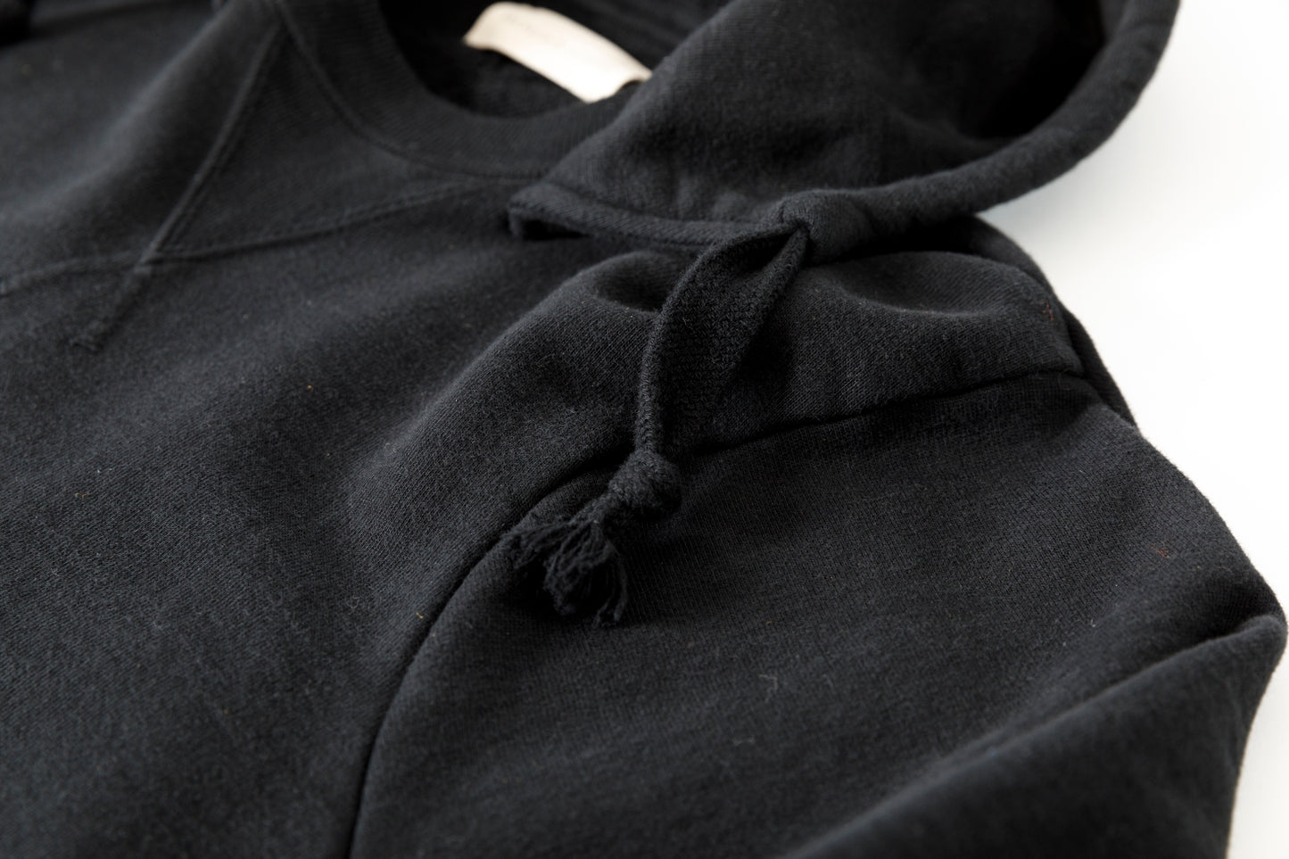 WONDER ROOM WWH-001 "WHALE" Atozuke Hoodie - Black