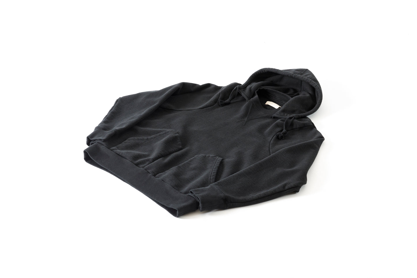 WONDER ROOM WWH-001 "WHALE" Atozuke Hoodie - Black