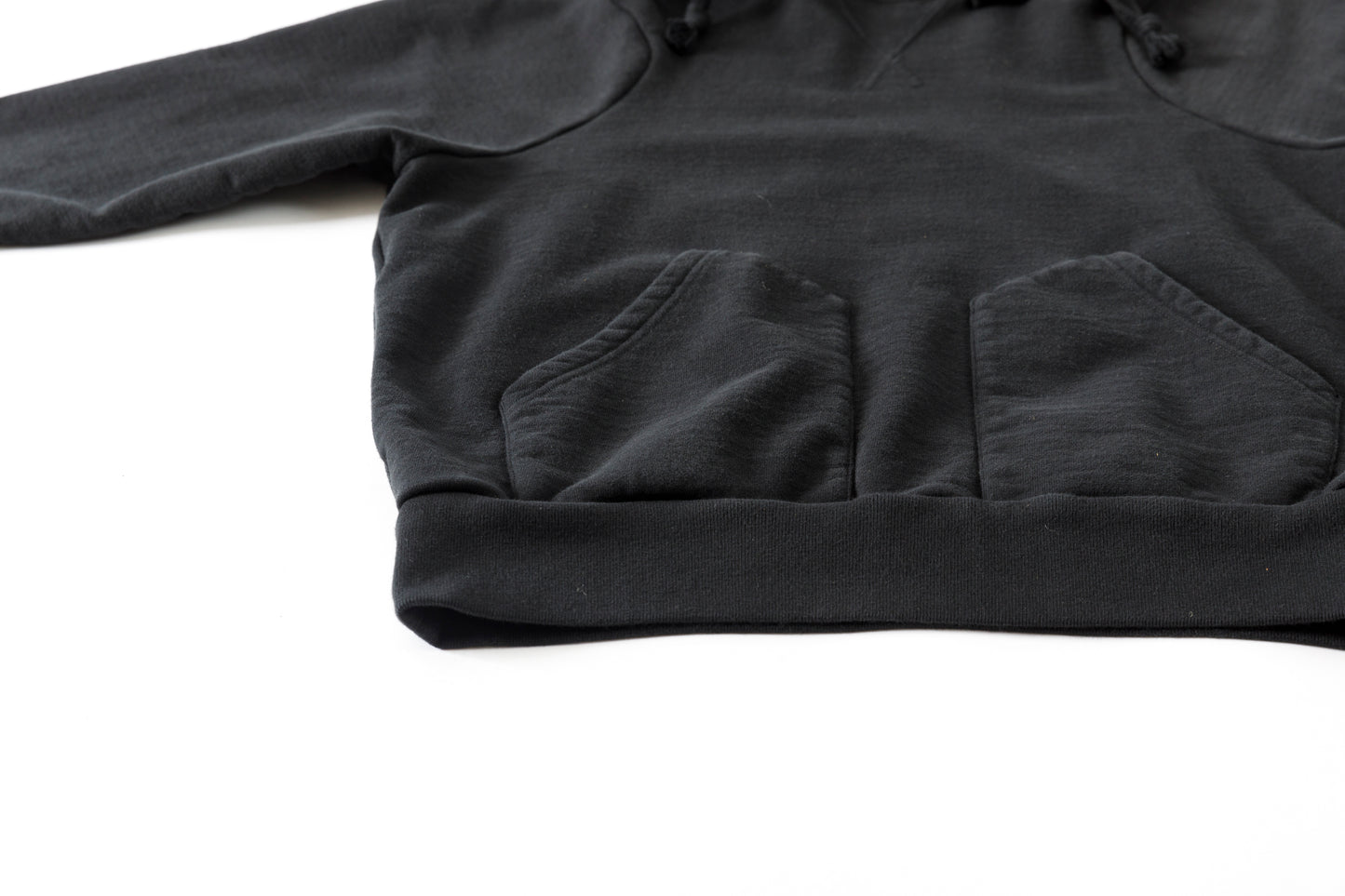 WONDER ROOM WWH-001 "WHALE" Atozuke Hoodie - Black