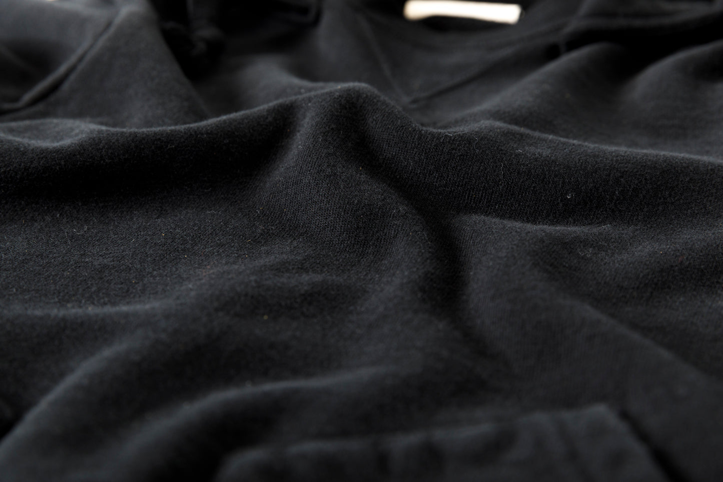 WONDER ROOM WWH-001 "WHALE" Atozuke Hoodie - Black