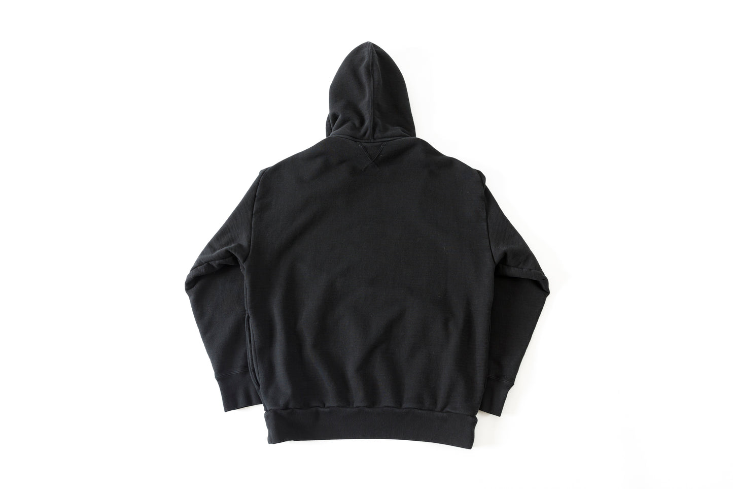 WONDER ROOM WWH-001 "WHALE" Atozuke Hoodie - Black