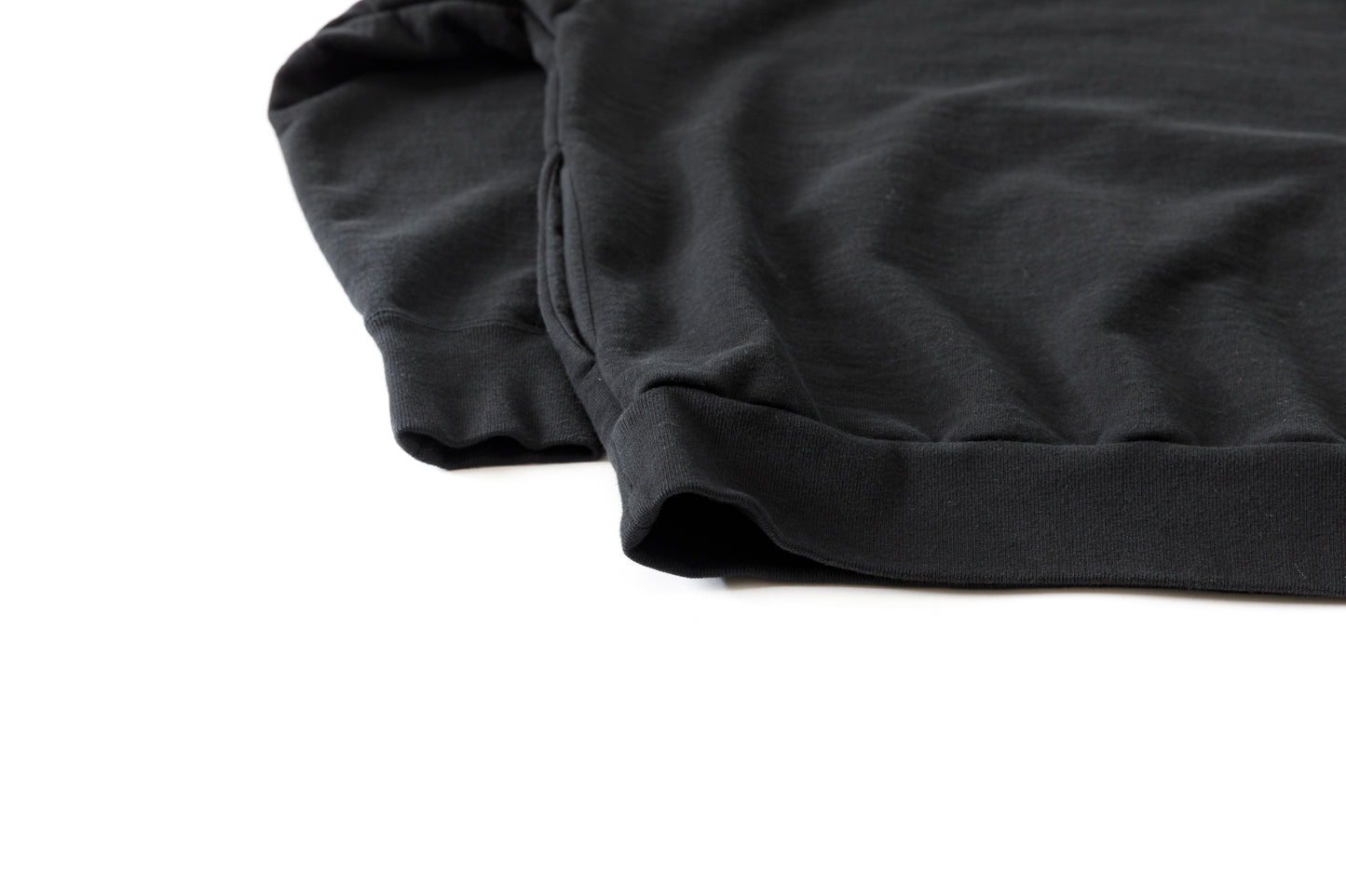 WONDER ROOM WWH-001 "WHALE" Atozuke Hoodie - Black