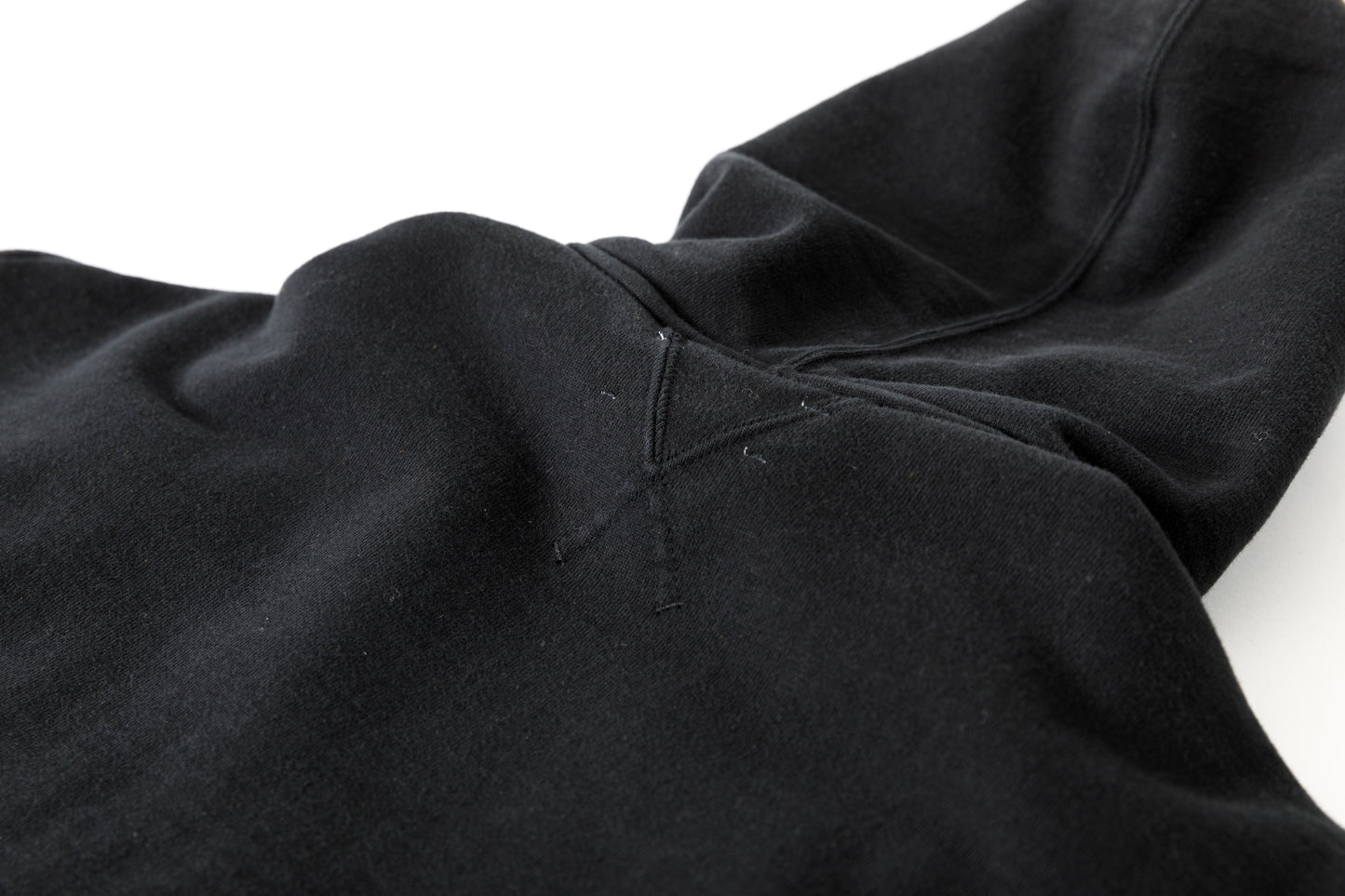 WONDER ROOM WWH-001 "WHALE" Atozuke Hoodie - Black