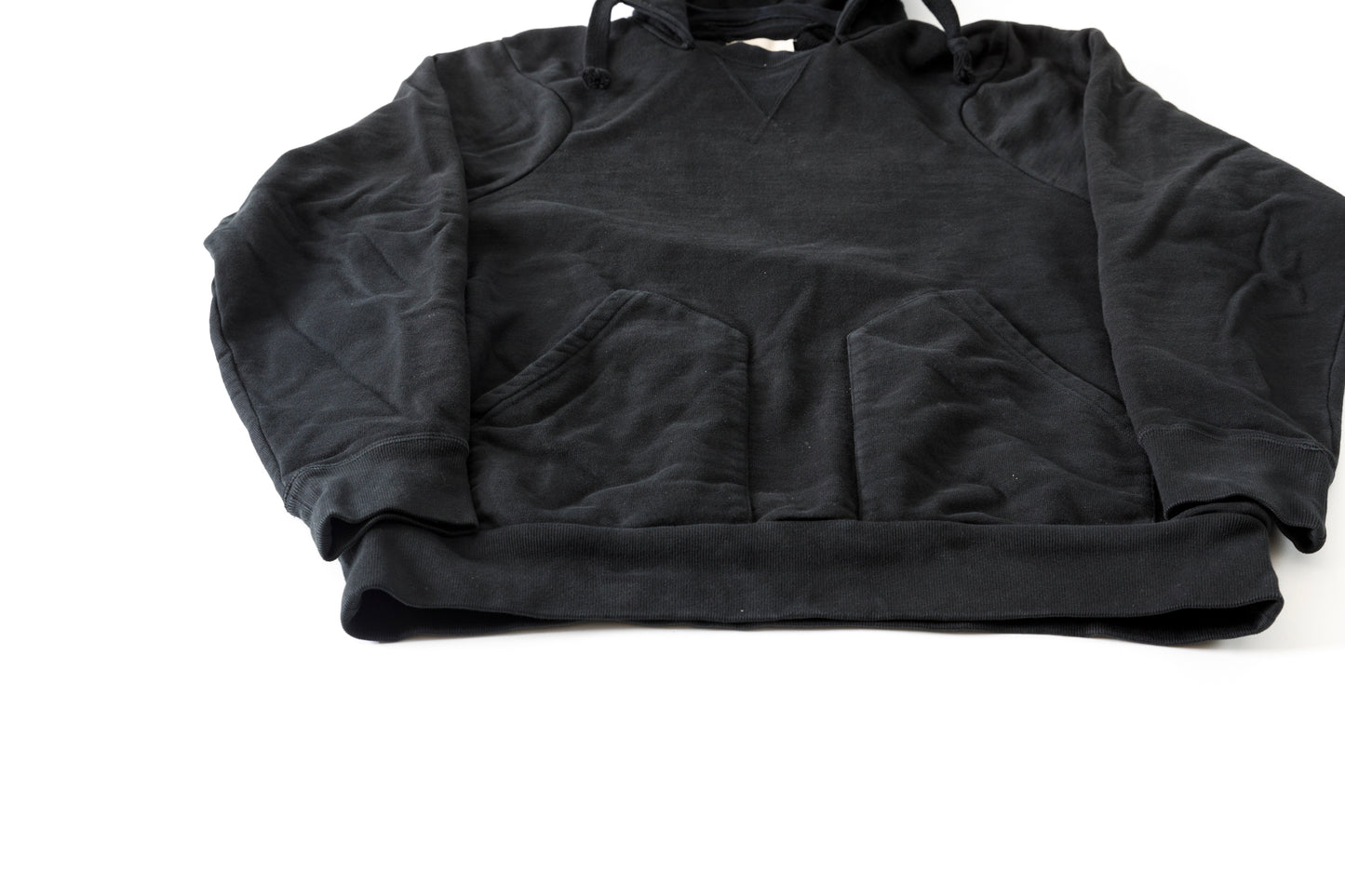 WONDER ROOM WWH-001 "WHALE" Atozuke Hoodie - Black