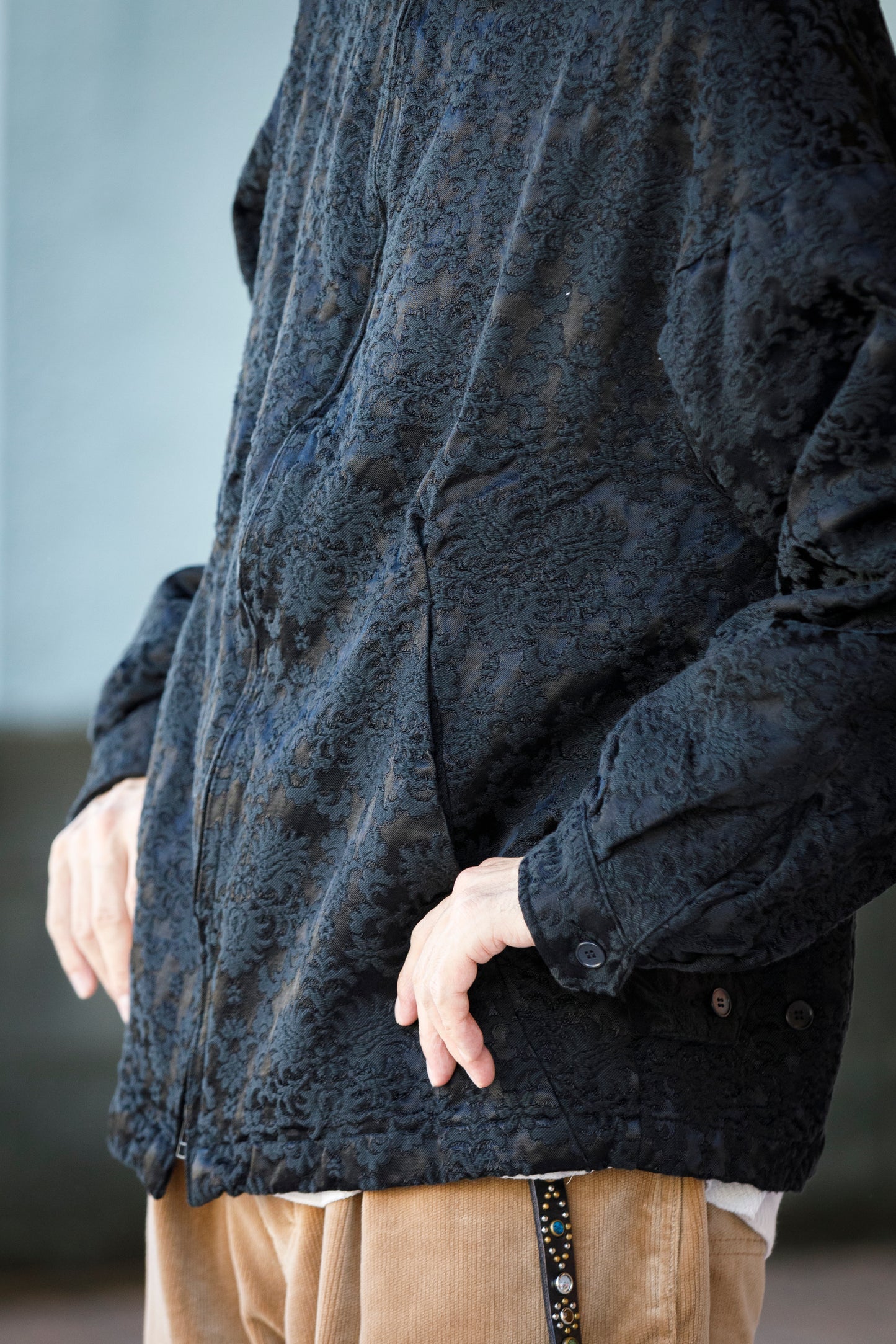 CHANGES / CH5056 Remake Coach Jacket - Black