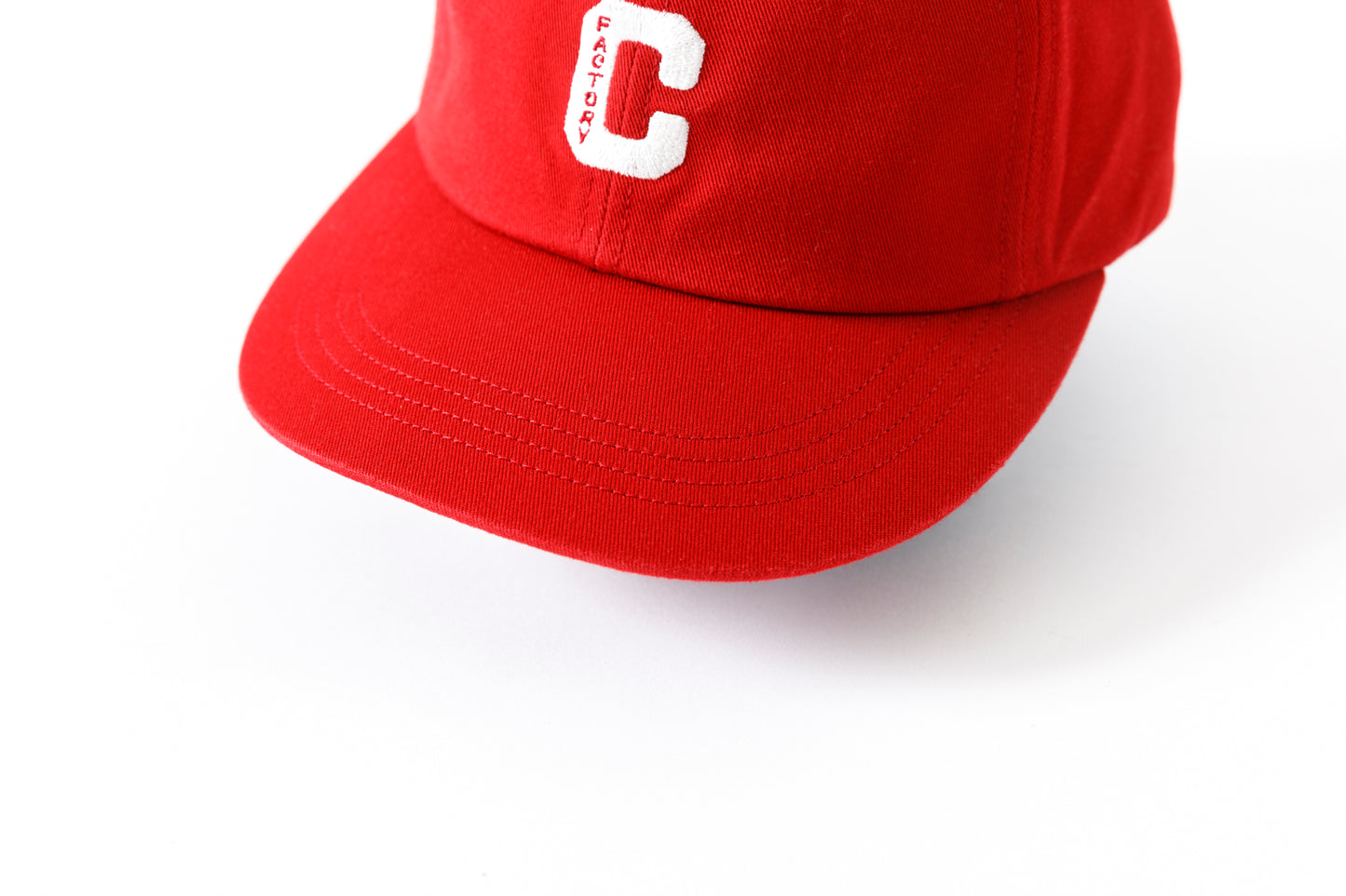 THE FACTORY MADE C Logo Cap - Red【FM818-021】
