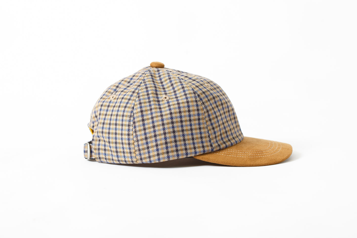 THE FACTORY MADE CHECK BICOLOR CAP - BEIGE【FM841-006】