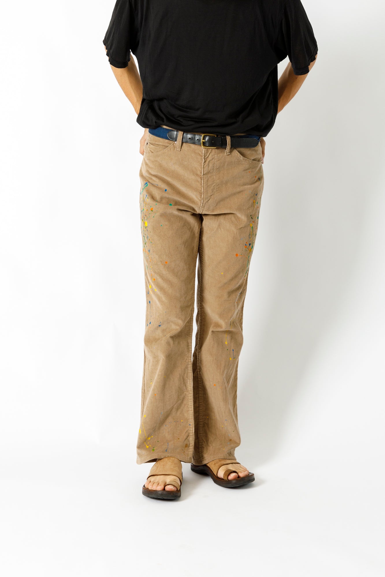 CHANGES CH4059 Remake Corduroy Pants Type A