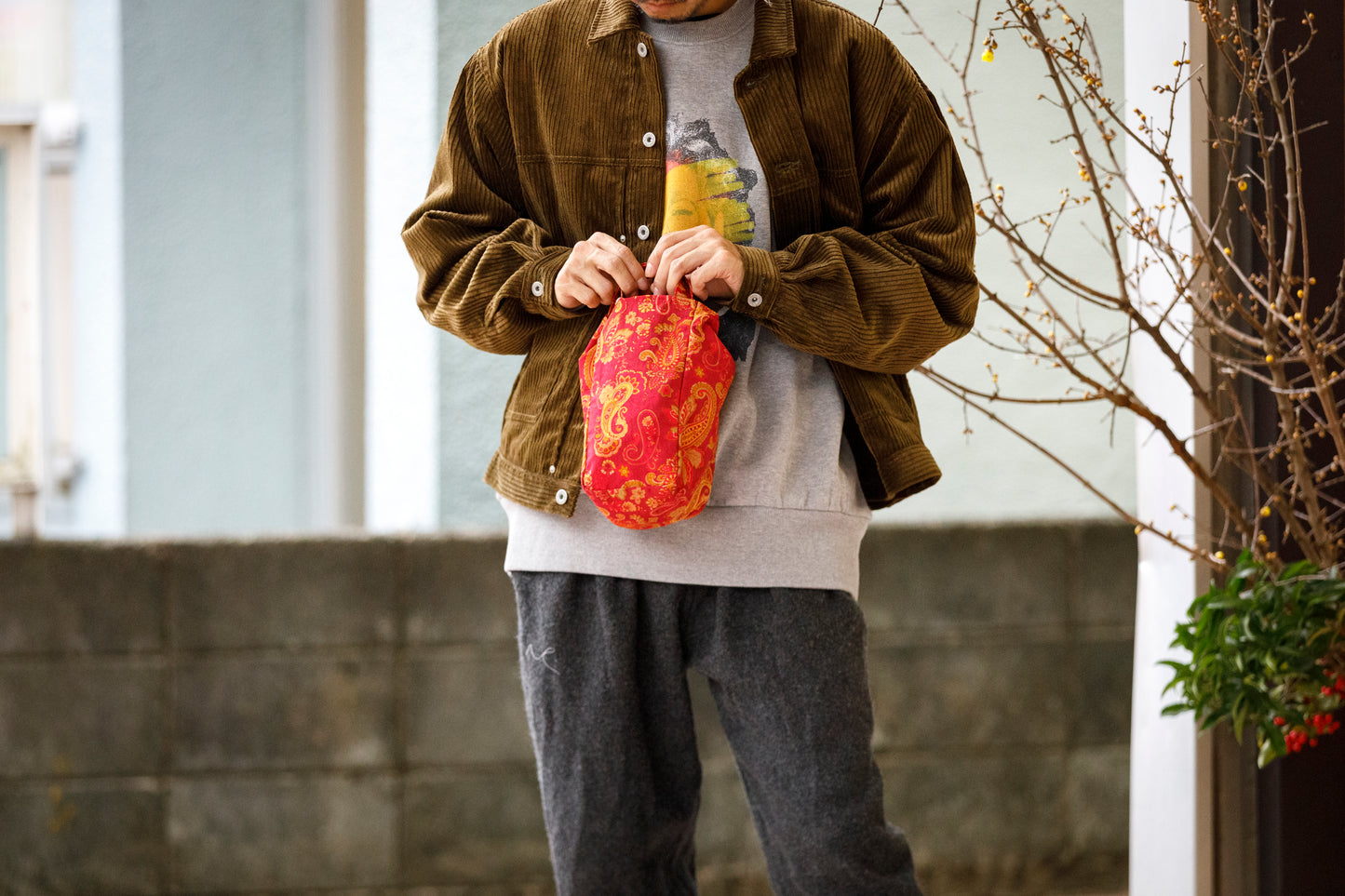 AMIACALVA F129 Eazy bag (S) - Paisler Red