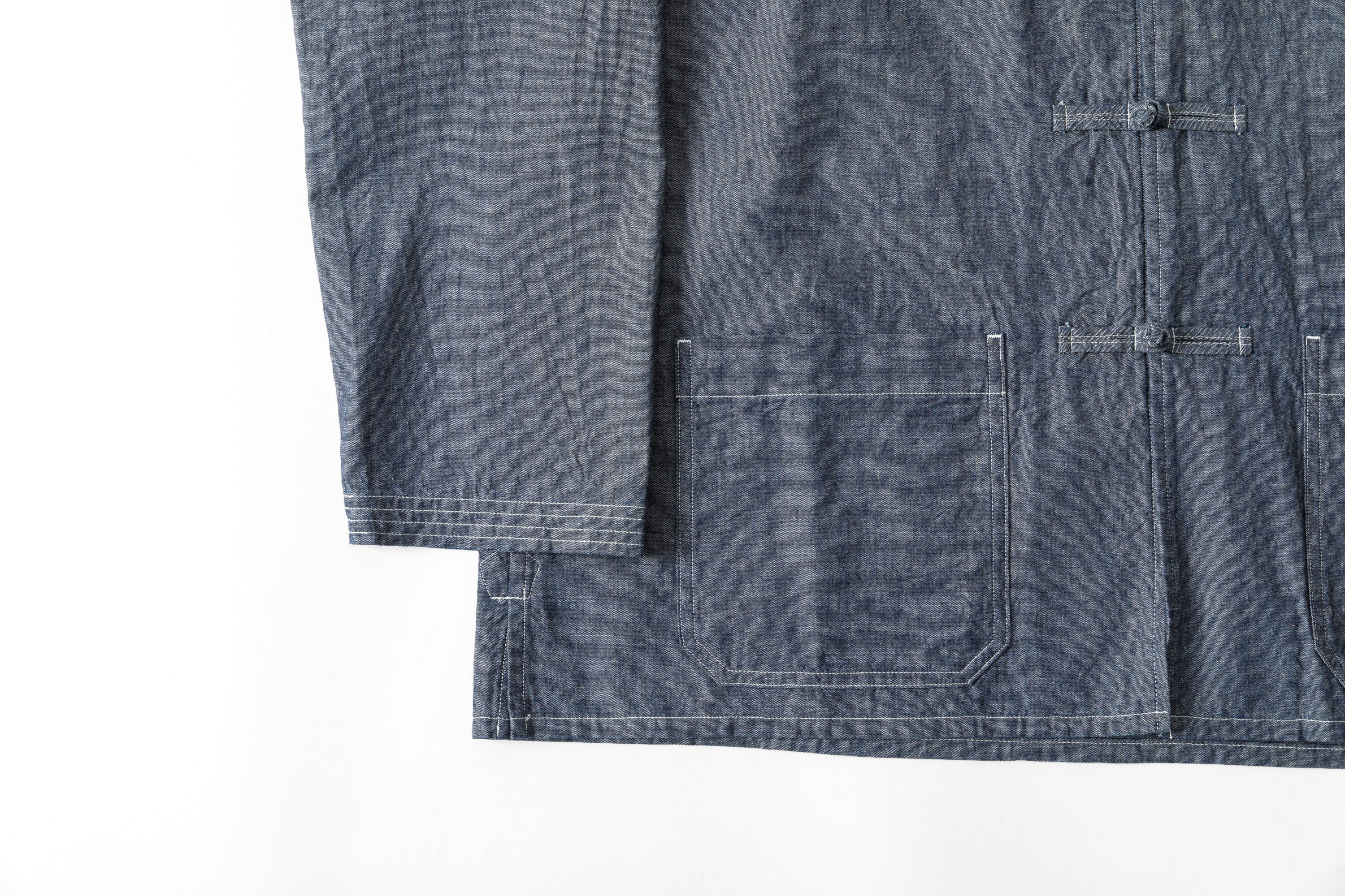 MOJITO ABSHINTH SHIRT_china 5oz dungaree NAVY – reggio