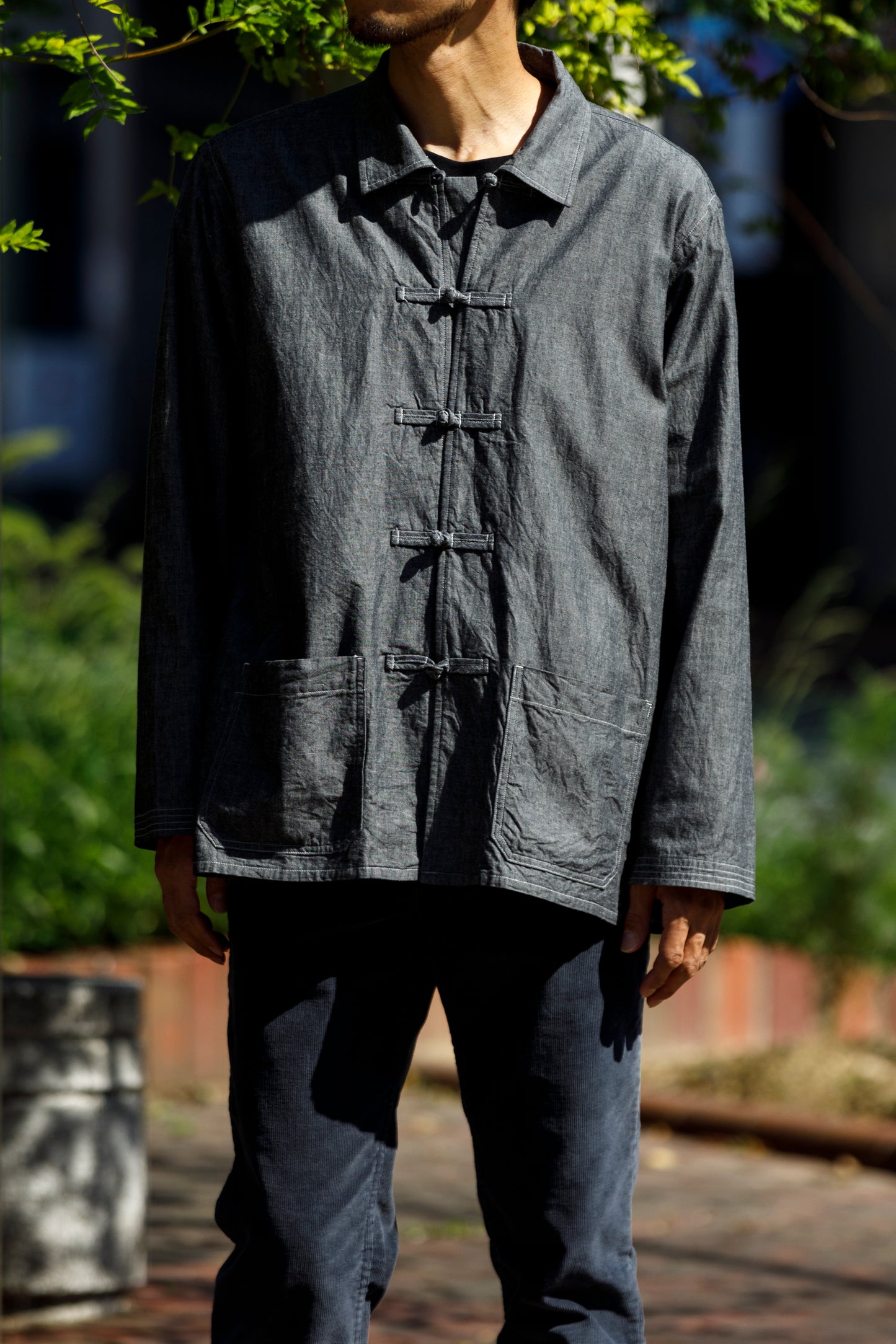 MOJITO ABSHINTH SHIRT_china 5oz dungaree BLACK