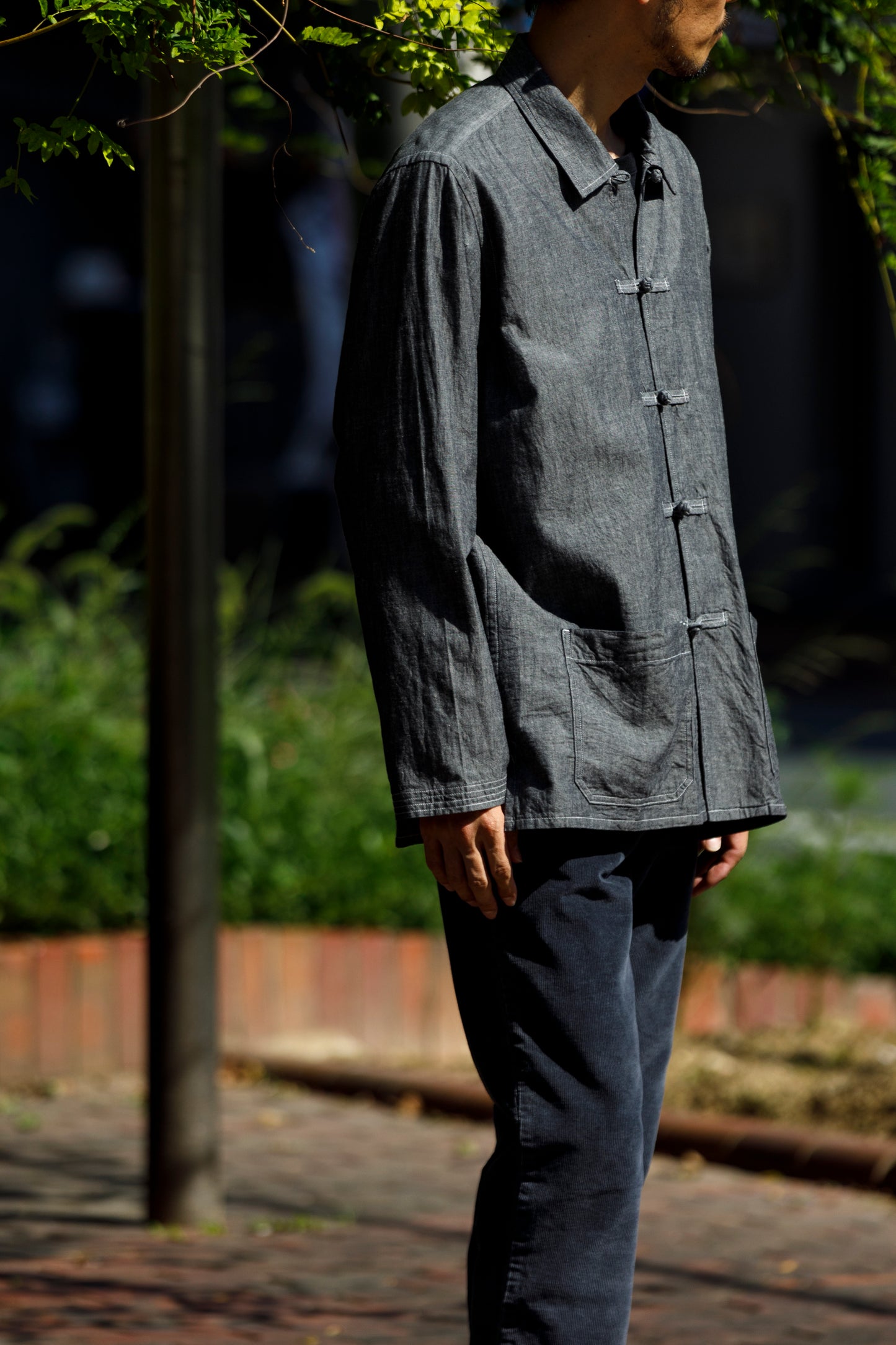 MOJITO ABSHINTH SHIRT_china 5oz dungaree BLACK