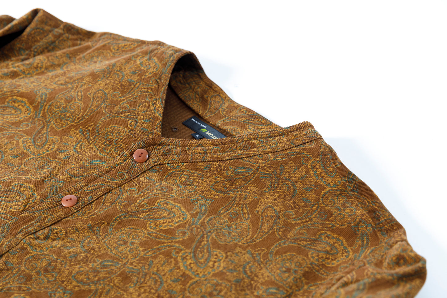 MOJITO SLEEPING SHIRTS"1954"_cord print - BRN