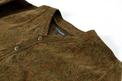 MOJITO SLEEPING SHIRTS"1954"_cord print - O.D