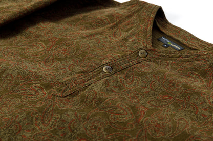 MOJITO SLEEPING SHIRTS"1954"_cord print - O.D