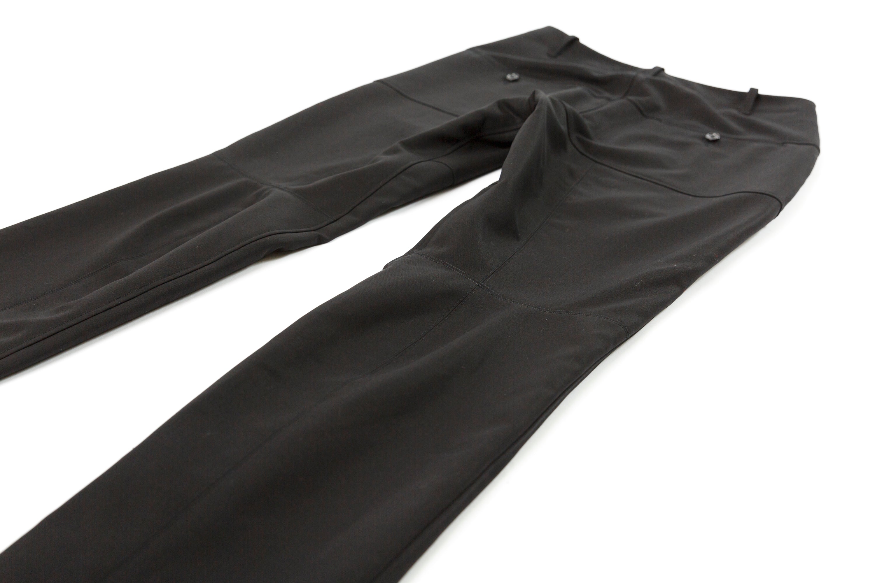山内 yc67-241-black 超強撚2重織コットン・立体切り替パンツ 山内 yc67-241-black 超強撚2重織コットン・立体切り替パンツ