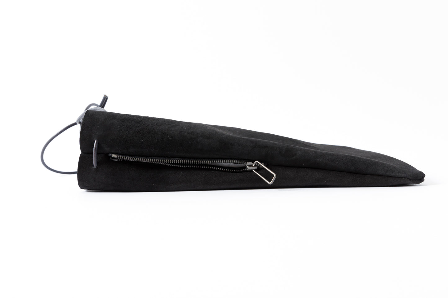 AMIACALVA A015 Calf Drawstring bag(M) - Black