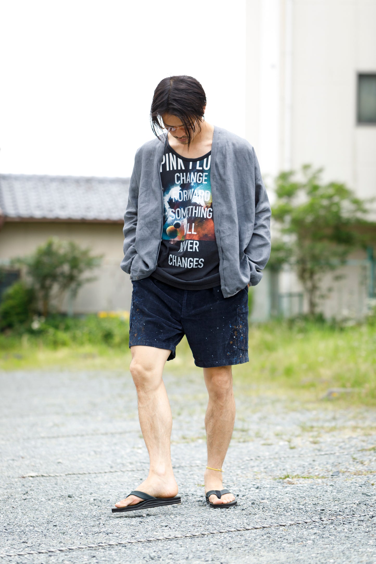 CHANGES CH4046 Remake corduroy Shorts Type B